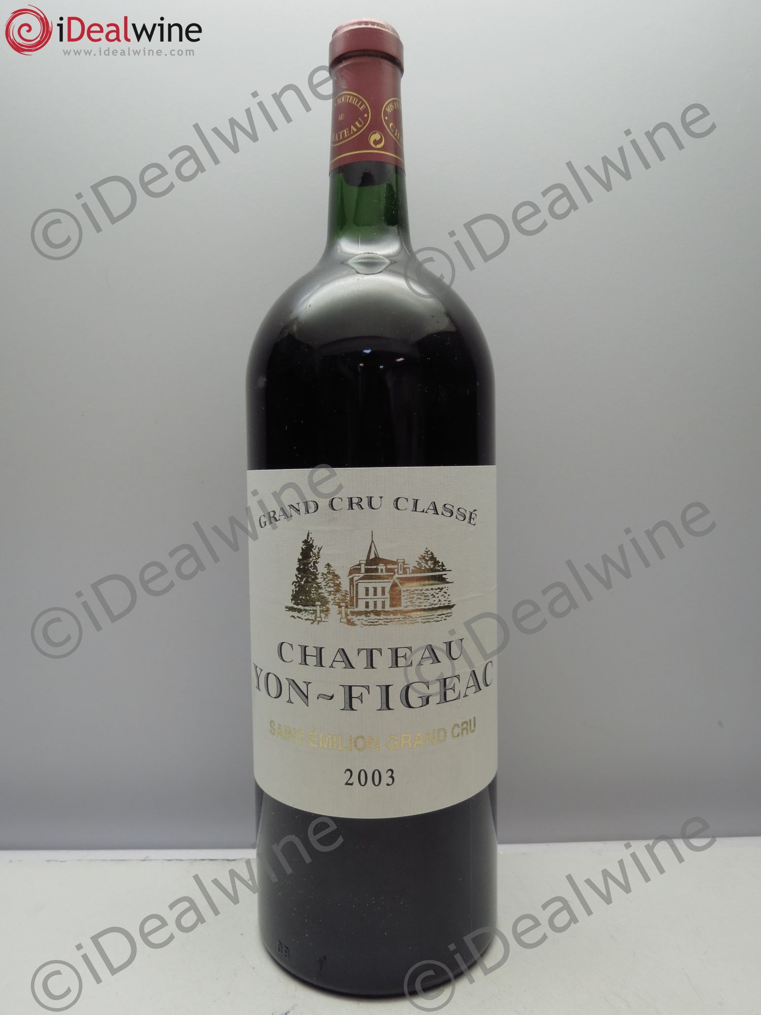 Château Yon Figeac Grand Cru Classé 2003 - Lot de 1 magnum - 0