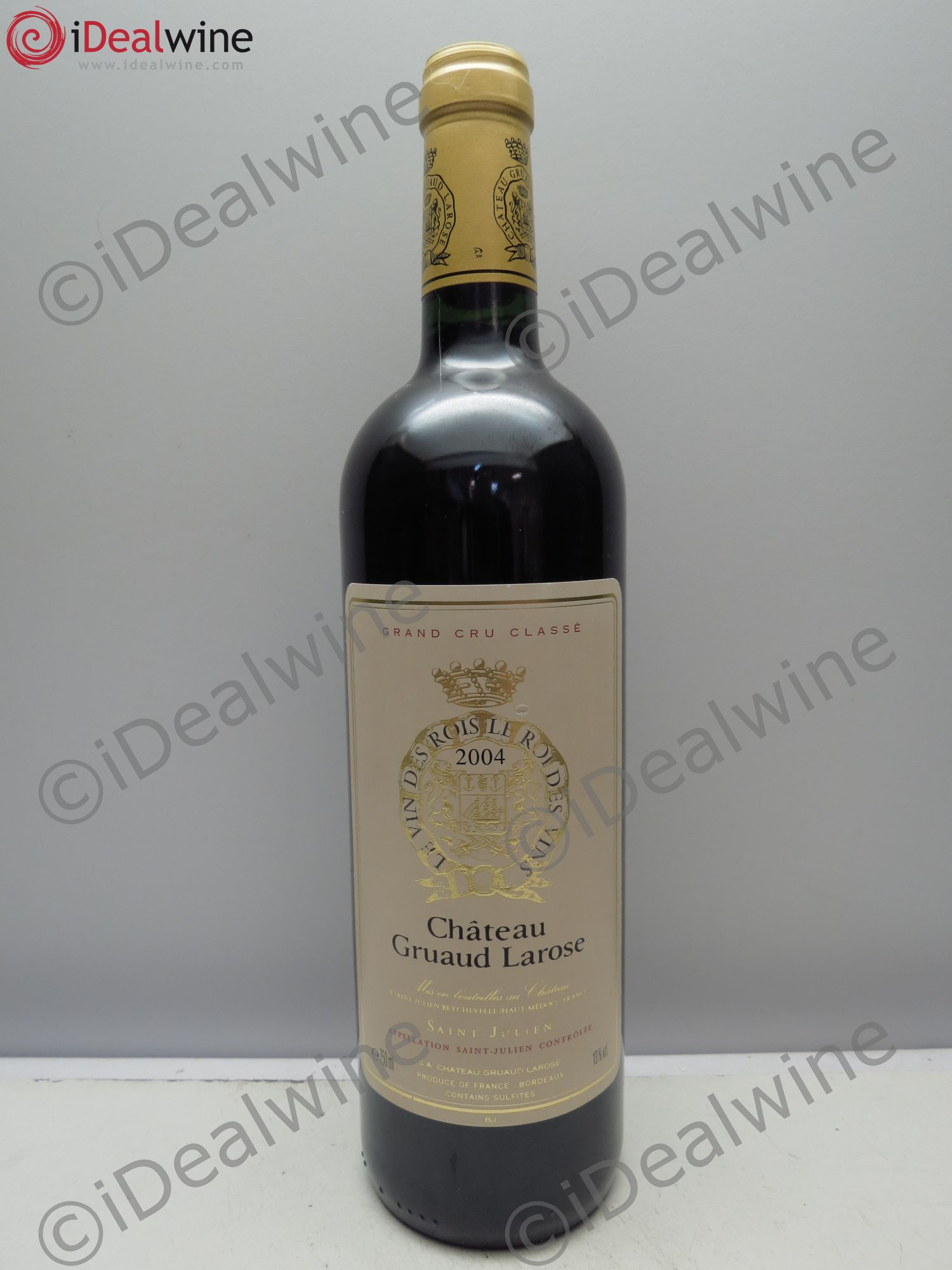 Château Gruaud Larose 2ème Grand Cru Classé 2004 - Lot de 12 bouteilles - 0