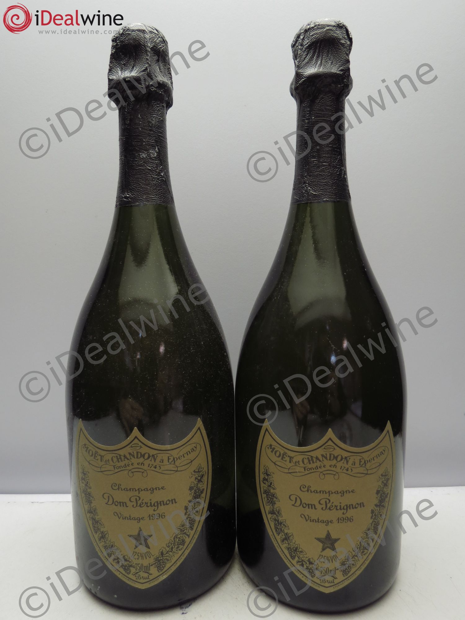 Brut Dom Pérignon 1996 - Lot de 2 bouteilles - 0