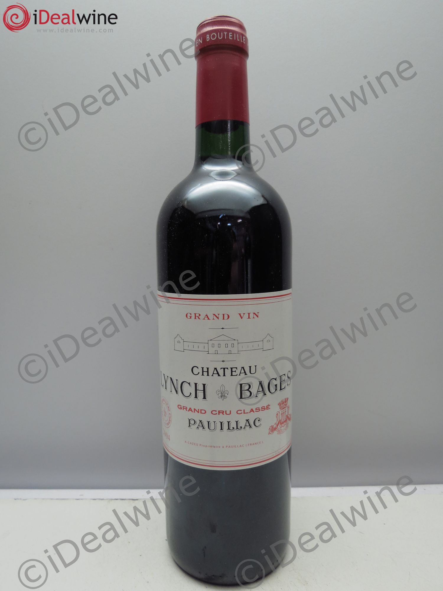 Château Lynch Bages 5ème Grand Cru Classé (CB sans couvercle) 2004 - Lot de 12 bouteilles - 0