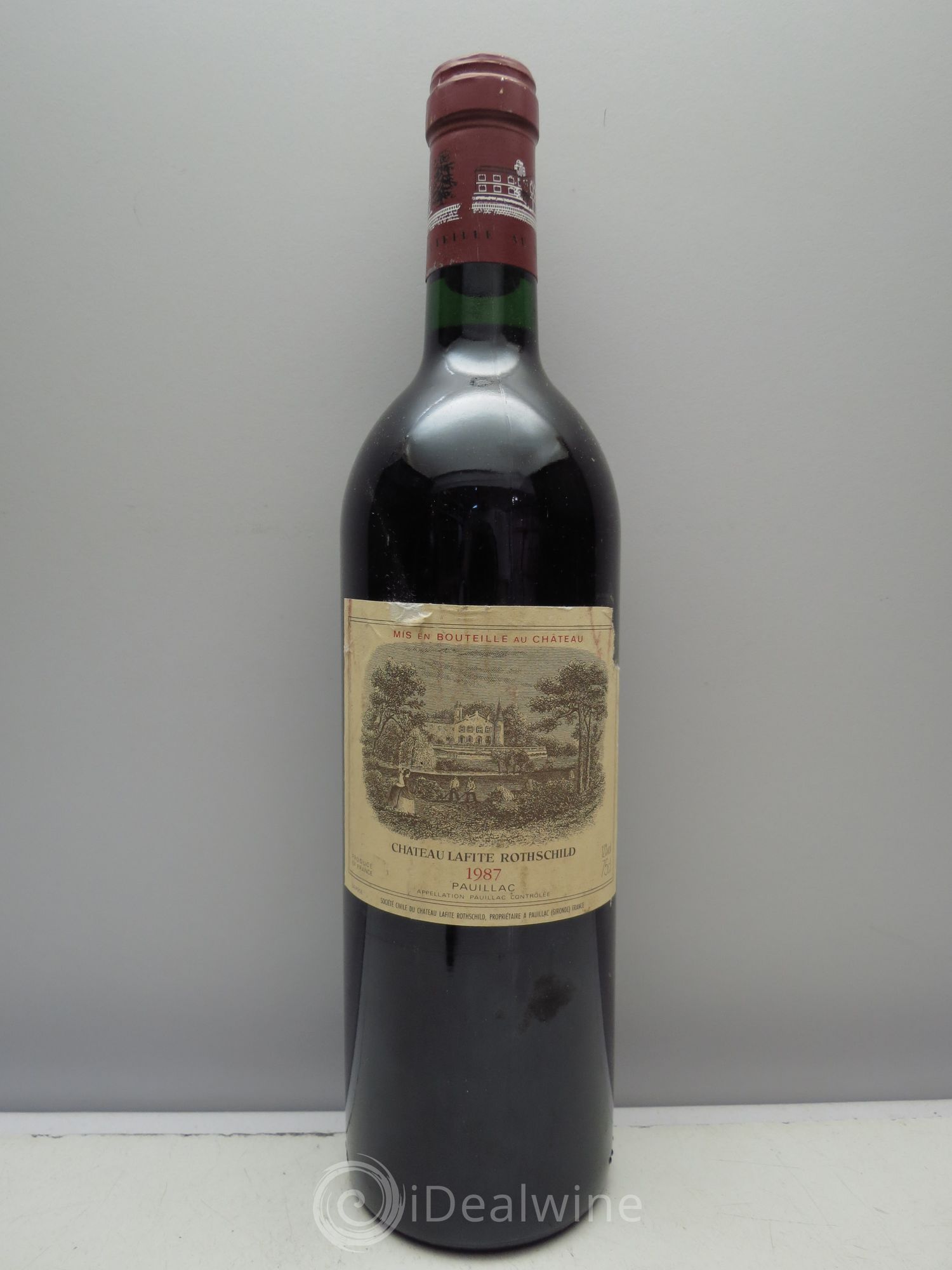 Château Lafite Rothschild 1er Grand Cru Classé 1987 - Lot de 1 bouteille - 0