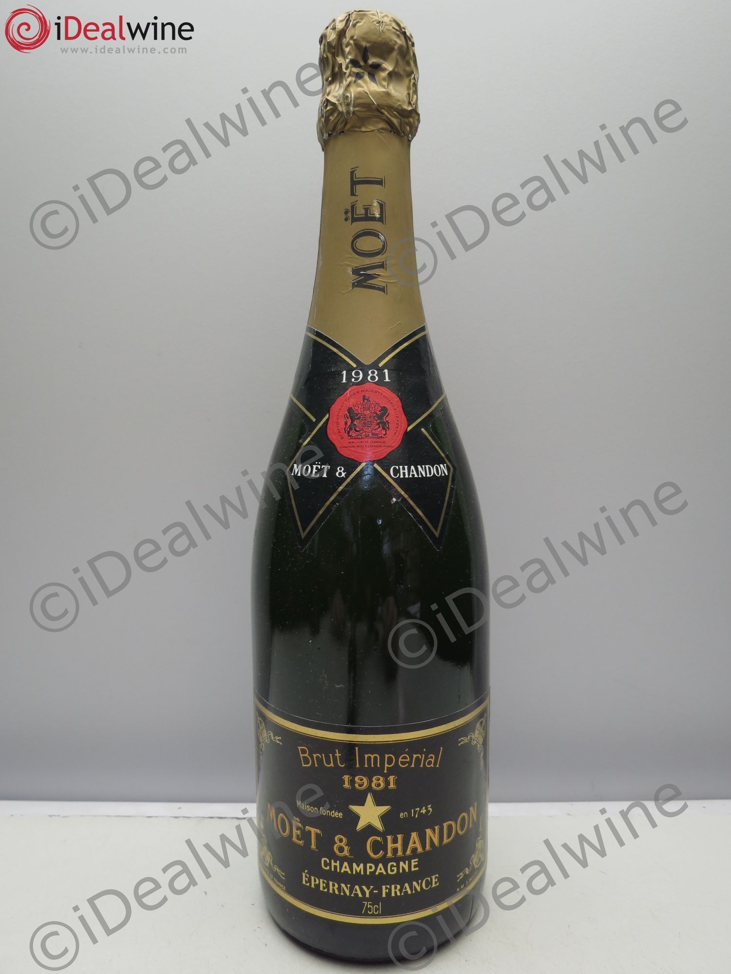 Impérial Brut Moët et Chandon 1981 - Lot de 1 bouteille - 0