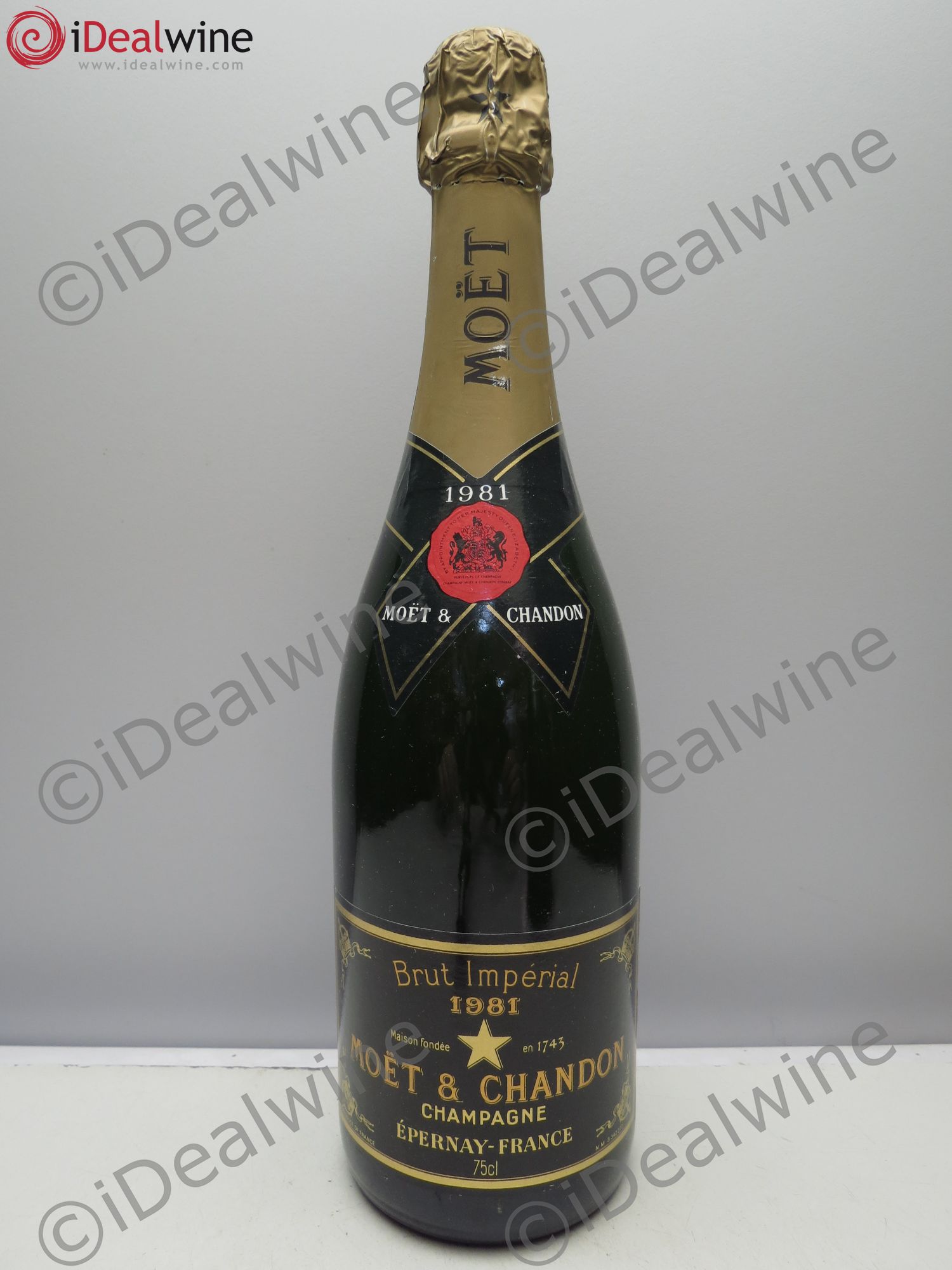 Impérial Brut Moët et Chandon 1981 - Lot de 1 bouteille - 0