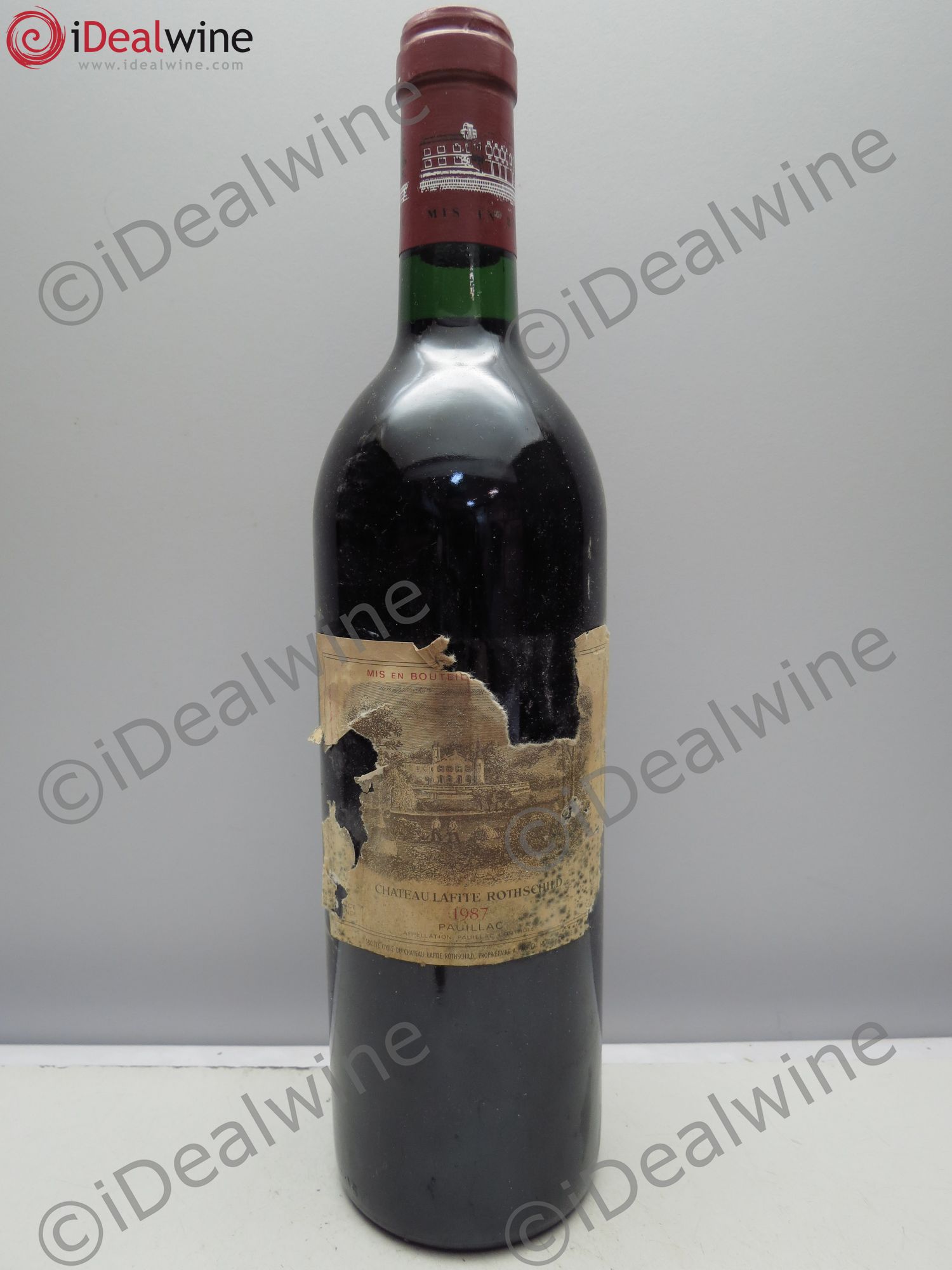 Château Lafite Rothschild 1er Grand Cru Classé 1987 - Lot de 1 bouteille - 0
