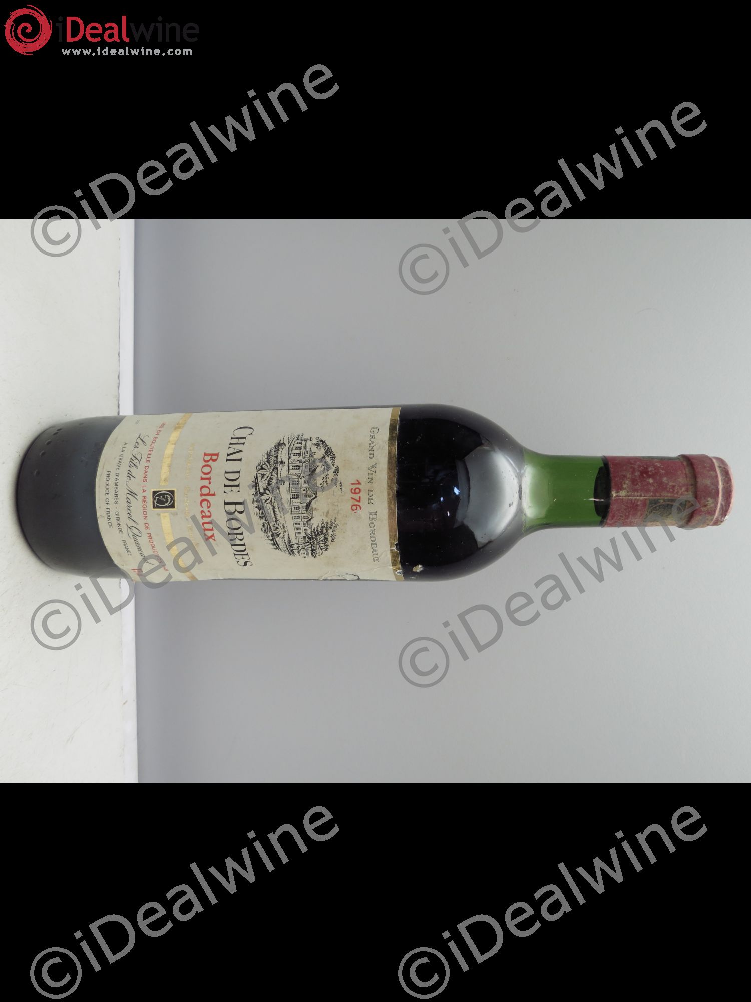Bordeaux Chai de Bordes Sans prix de réserve/No Reserve 1976 - Posten von 1 Flasche - 0