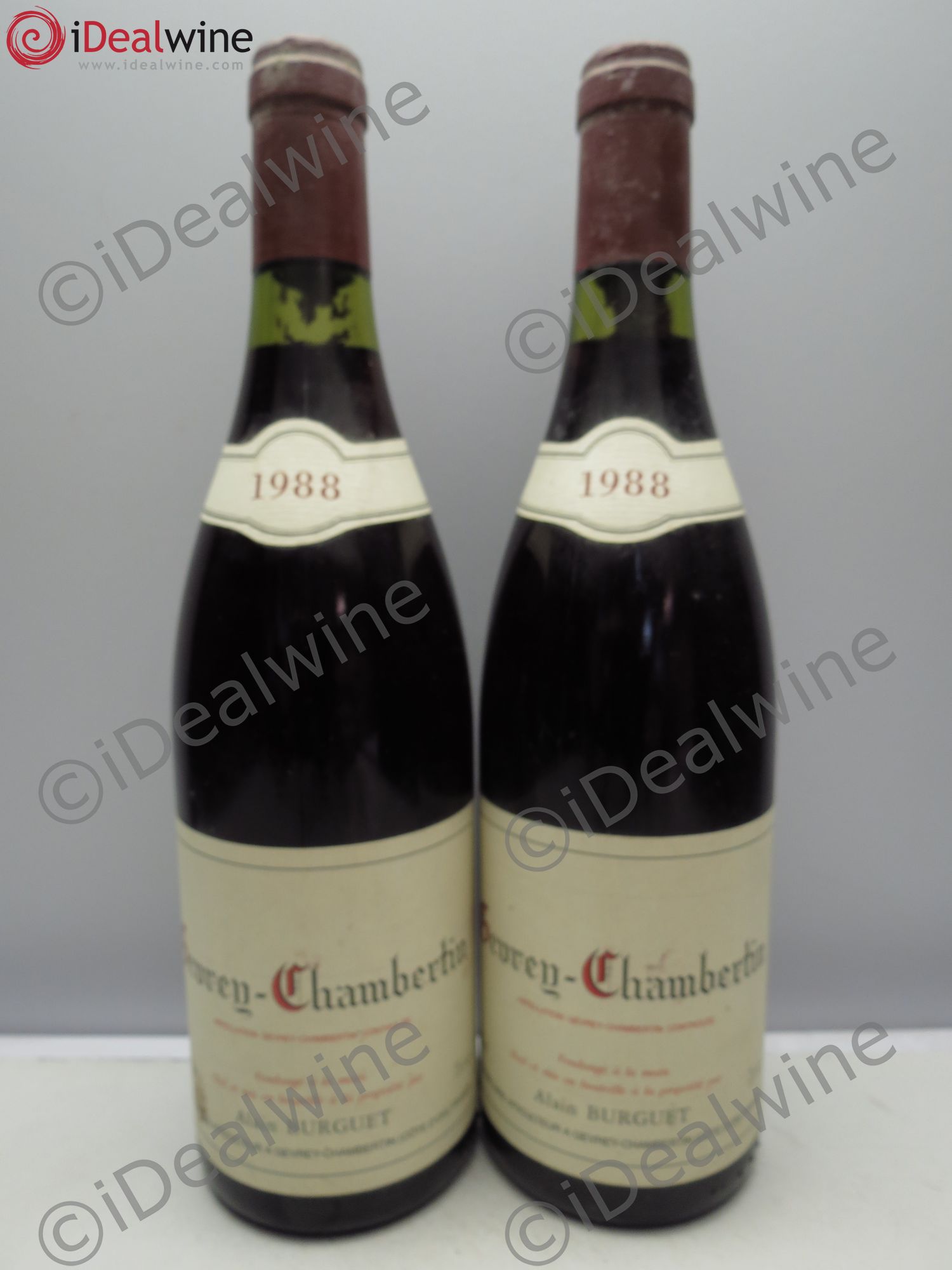 Gevrey-Chambertin 1988 - Lot de 2 bouteilles - 0