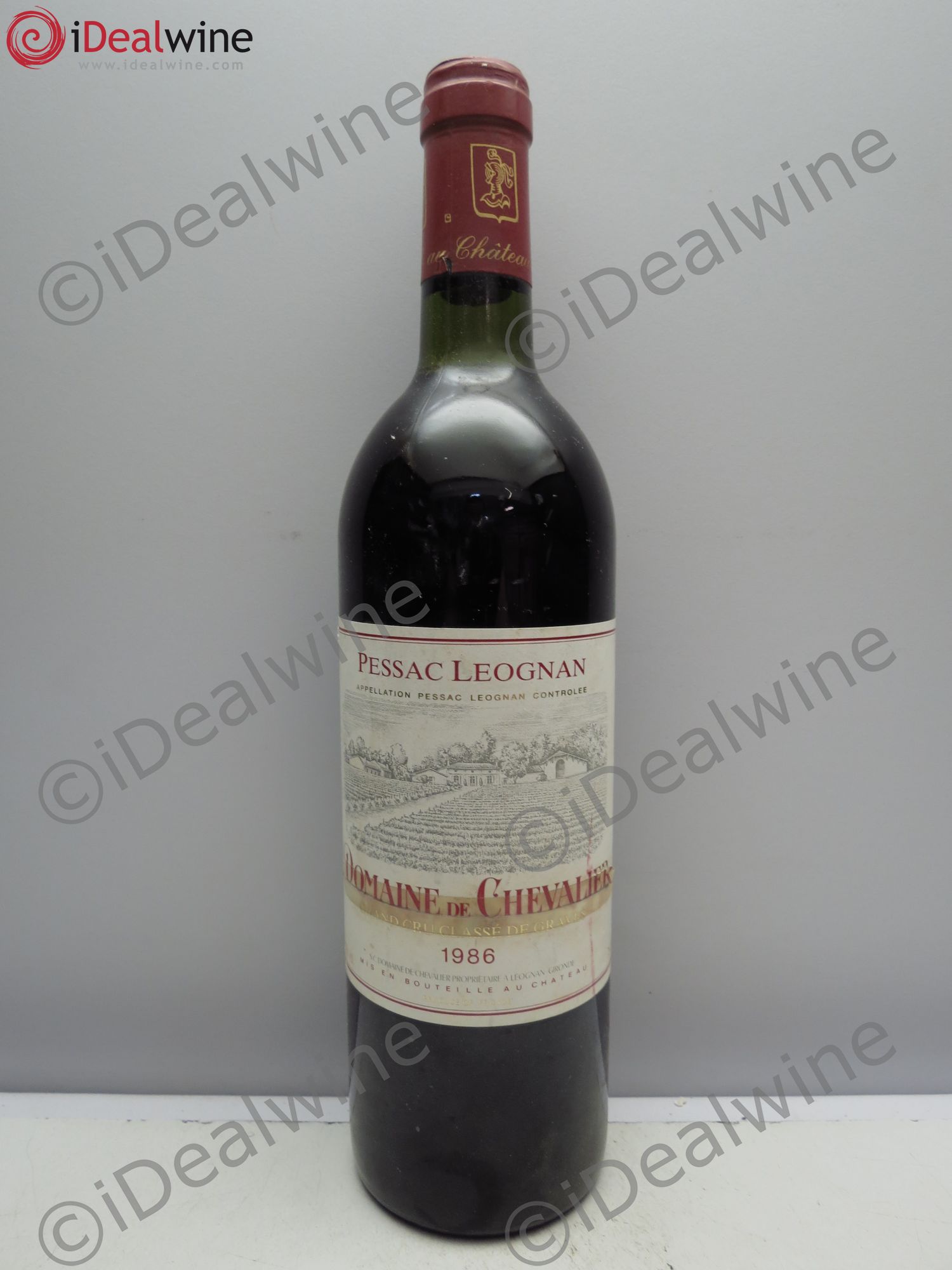 Domaine de Chevalier Cru Classé de Graves (scotch antivol)(sans prix de réserve/no reserve) 1986 - Posten von 1 Flasche - 0
