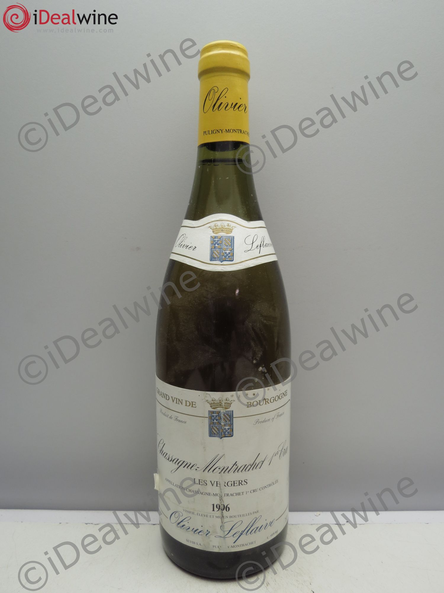 Chassagne-Montrachet 1er Cru (sans prix de réserve/no reserve) 1996 - Posten von 1 Flasche - 0