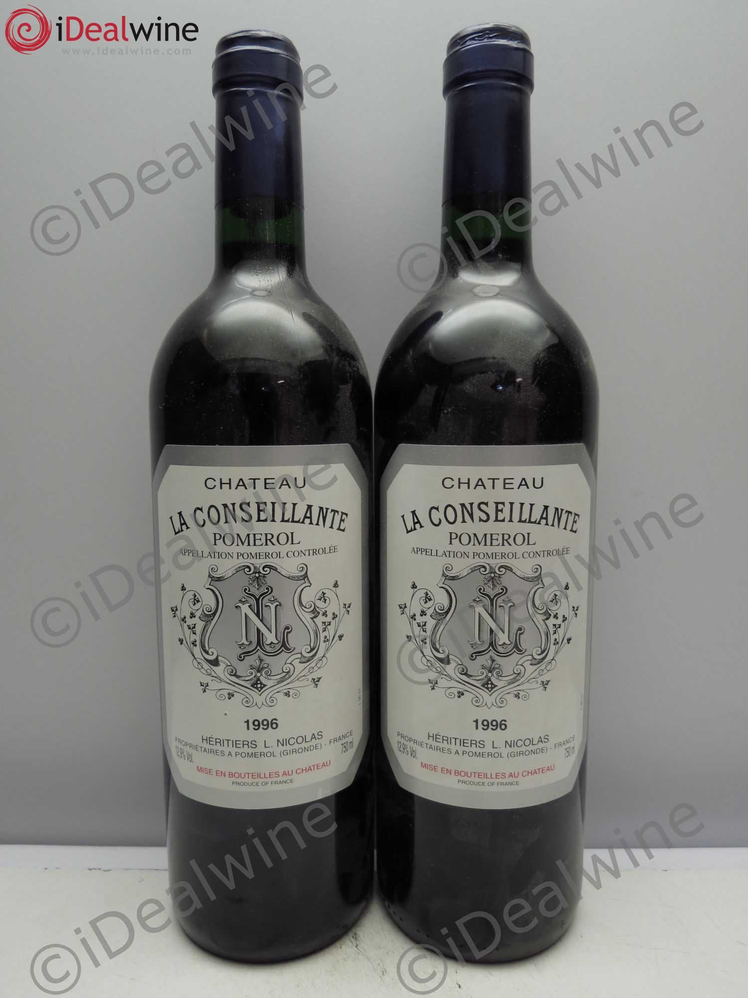 Château la Conseillante 1996 - Lot de 2 bouteilles - 0