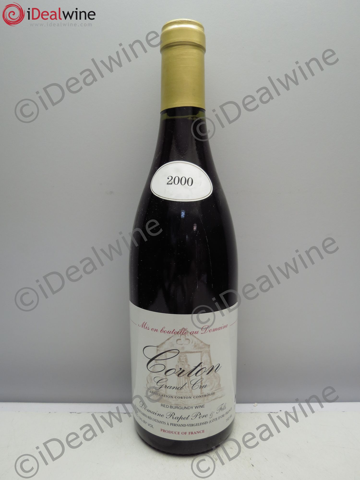 Corton Grand Cru 2000 - Lot de 1 bouteille - 0