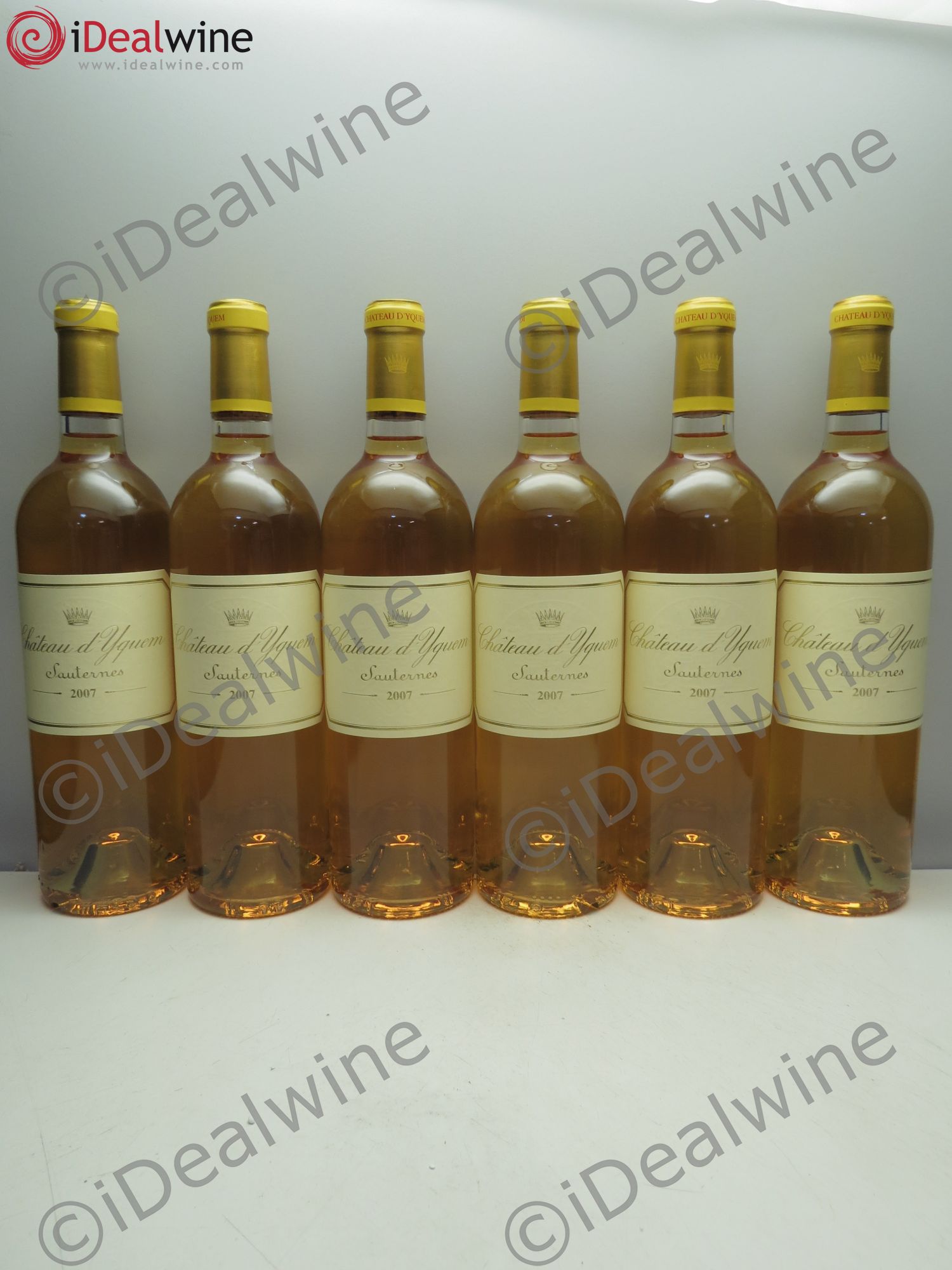 Château d' Yquem 1er Cru Classé Supérieur 2007 - Lotto di 6 bottiglie - 0