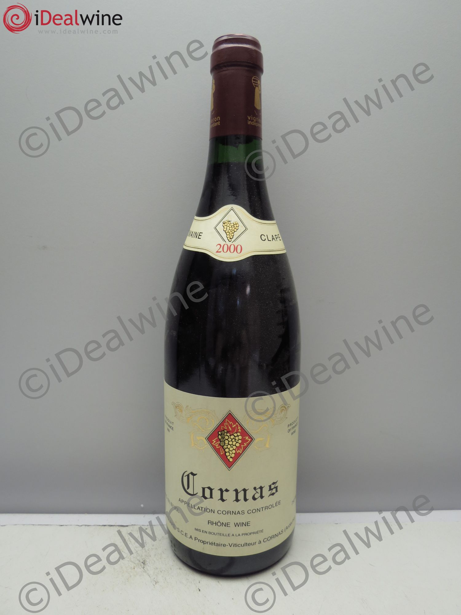 Cornas Auguste Clape (sans prix de réserve/no reserve) 2000 - Posten von 1 Flasche - 0