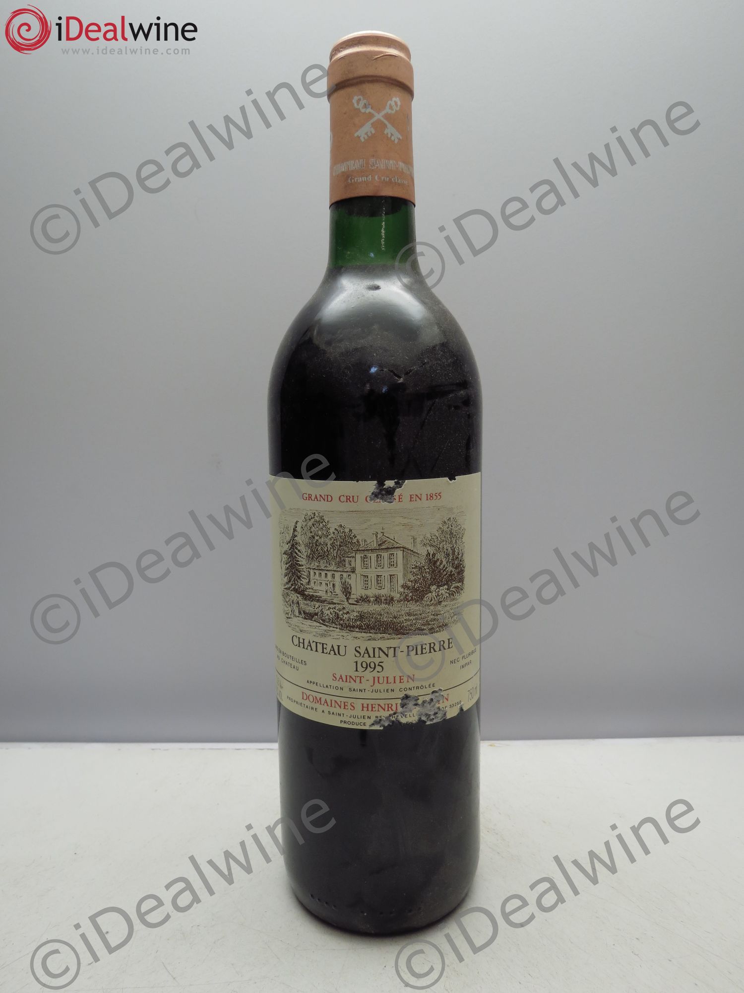 Château Saint-Pierre 4ème Grand Cru Classé 1995 - Lot de 12 bouteilles - 0