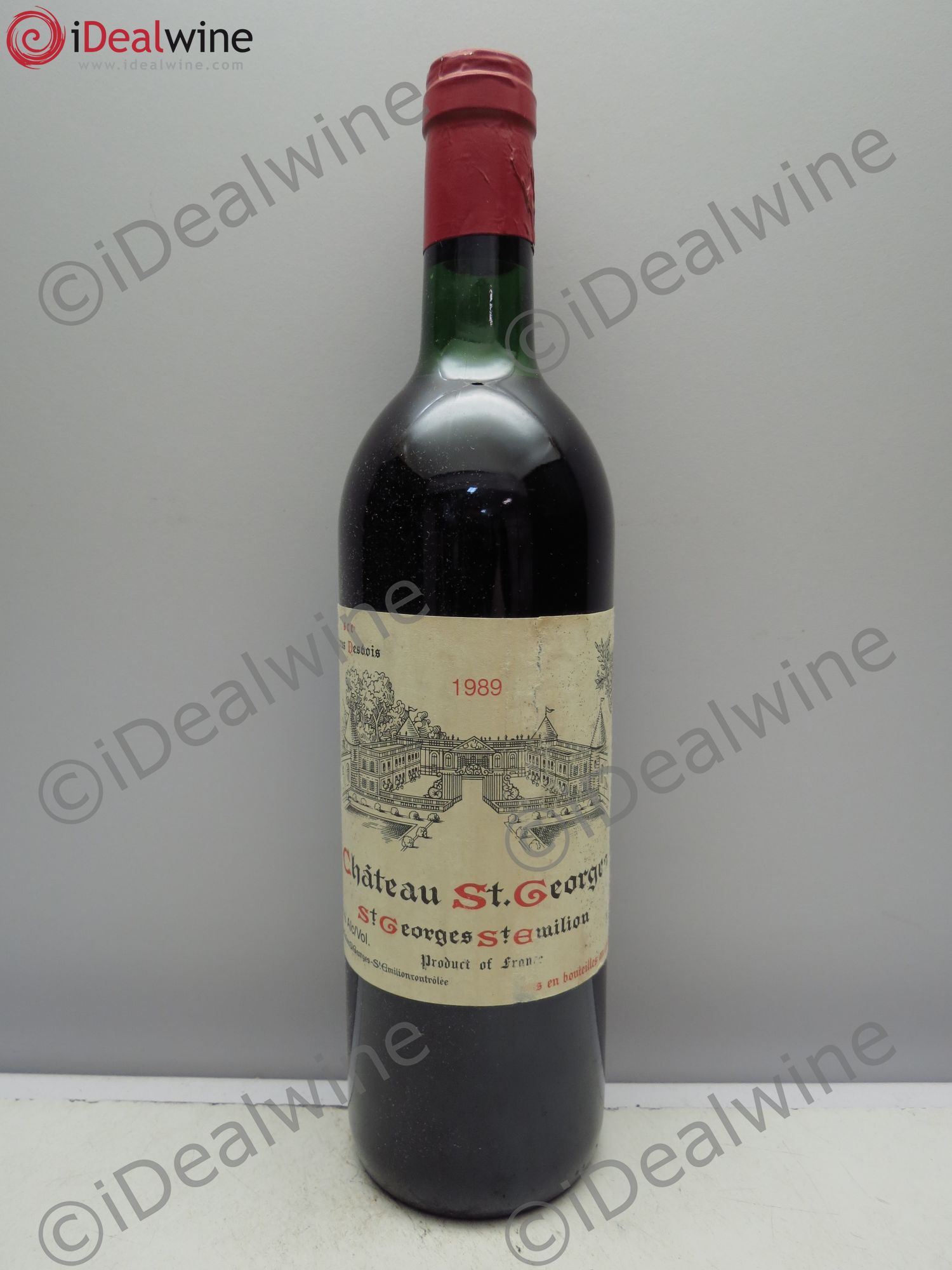 Château Saint-Georges 1989 - Lot de 12 bouteilles - 0