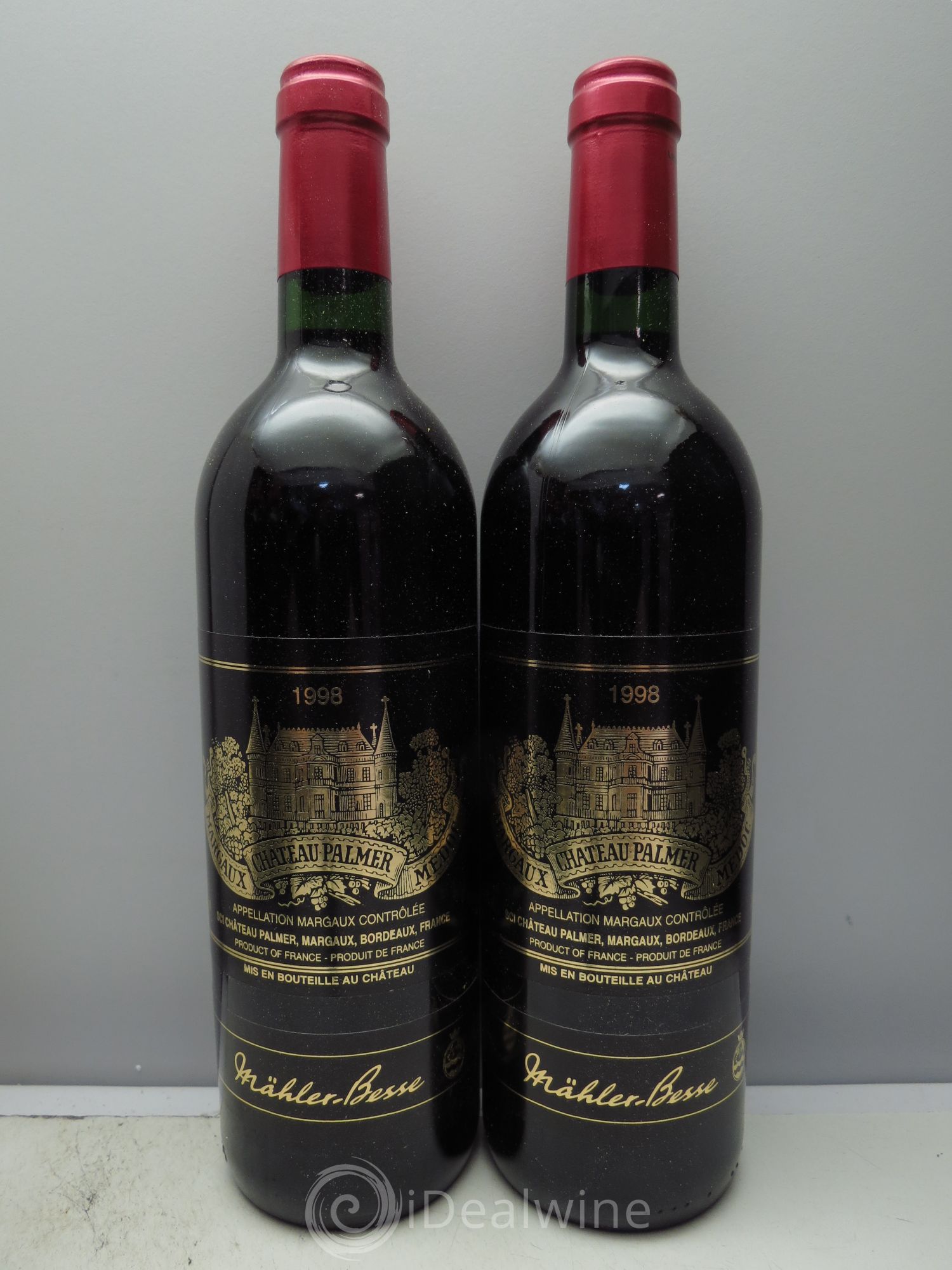 Château Palmer 3ème Grand Cru Classé 1998 - Lot de 12 bouteilles - 1