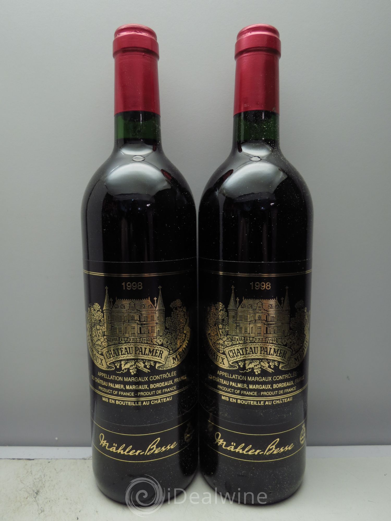 Château Palmer 3ème Grand Cru Classé 1998 - Lot de 12 bouteilles - 2