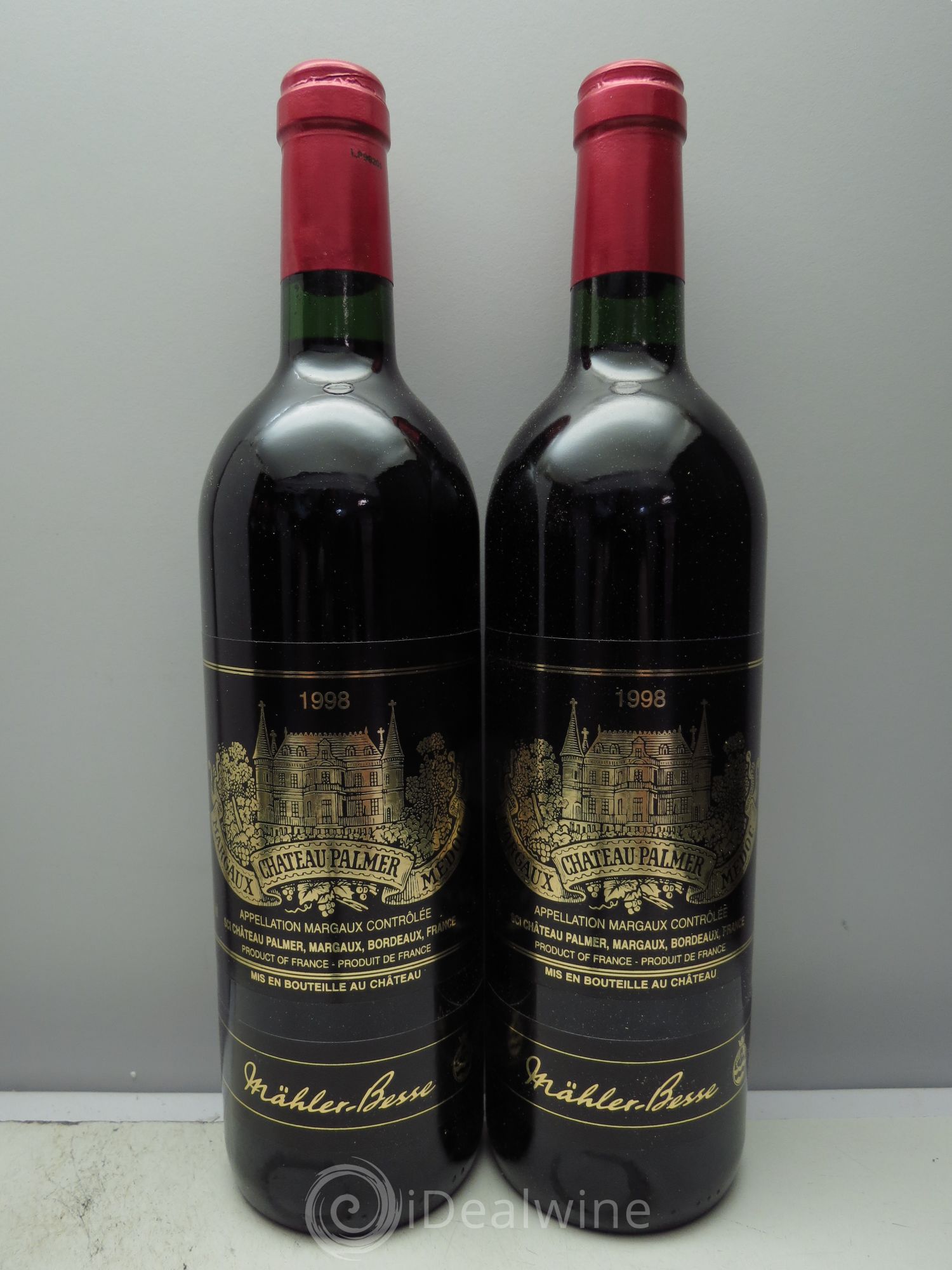 Château Palmer 3ème Grand Cru Classé 1998 - Lot de 12 bouteilles - 3