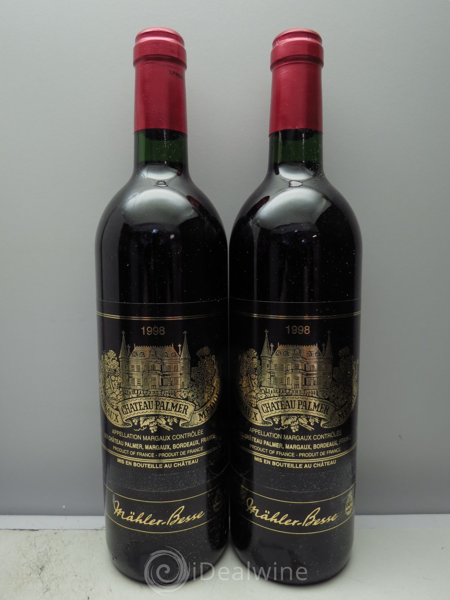 Château Palmer 3ème Grand Cru Classé 1998 - Lot de 12 bouteilles - 4