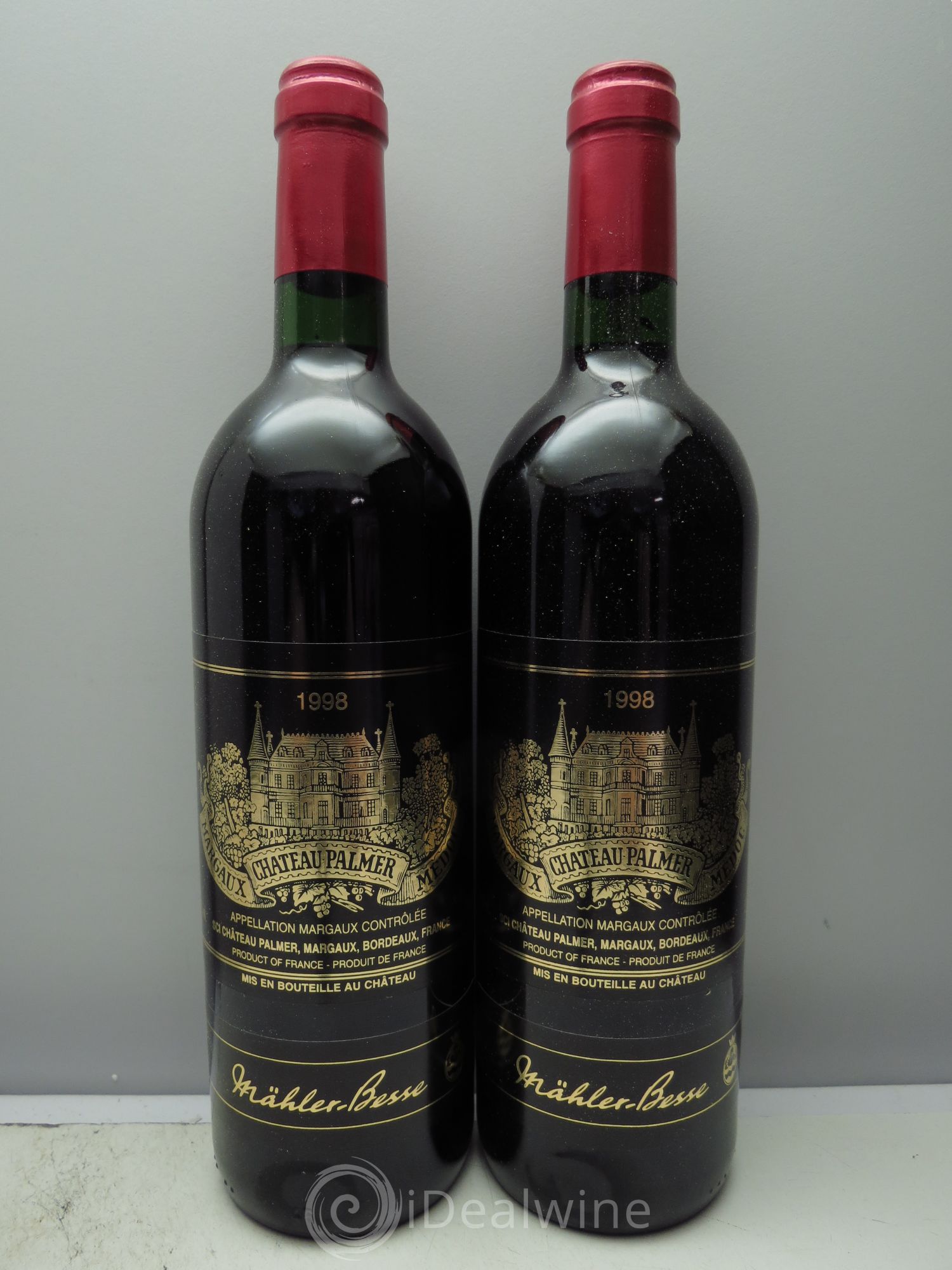 Château Palmer 3ème Grand Cru Classé 1998 - Lot de 12 bouteilles - 6