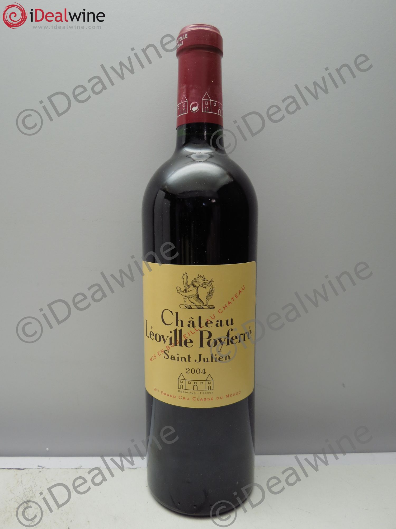 Château Léoville Poyferré 2ème Grand Cru Classé (CB sans couvercle) 2004 - Lot de 12 bouteilles - 0