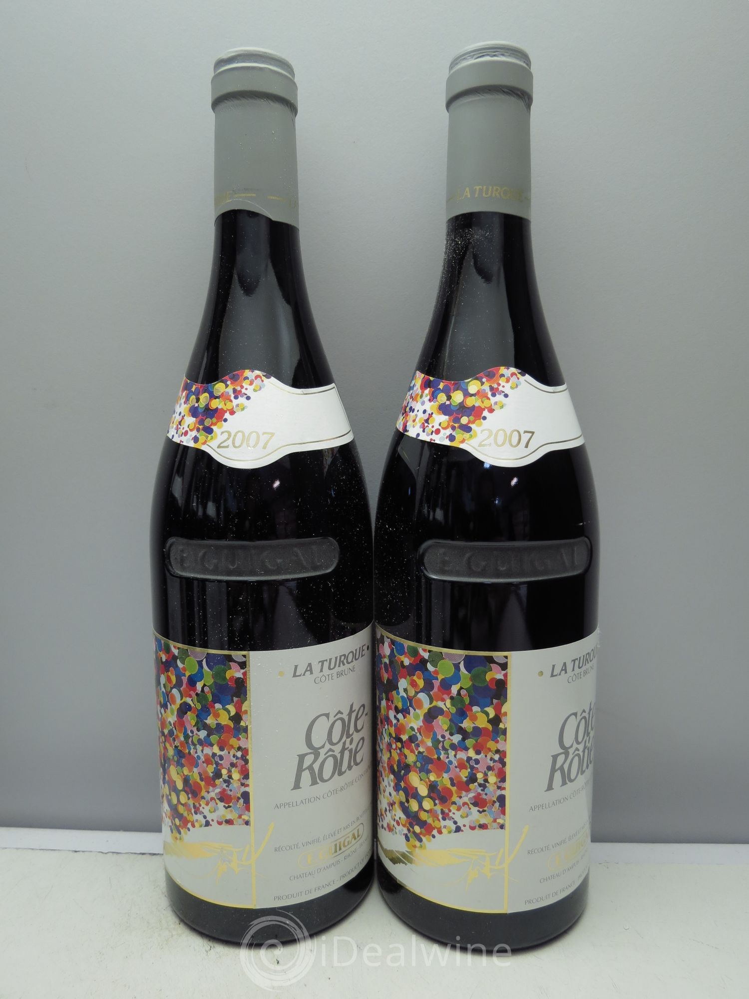 Côte-Rôtie La Turque Guigal 2007 - Lot de 12 bouteilles - 1