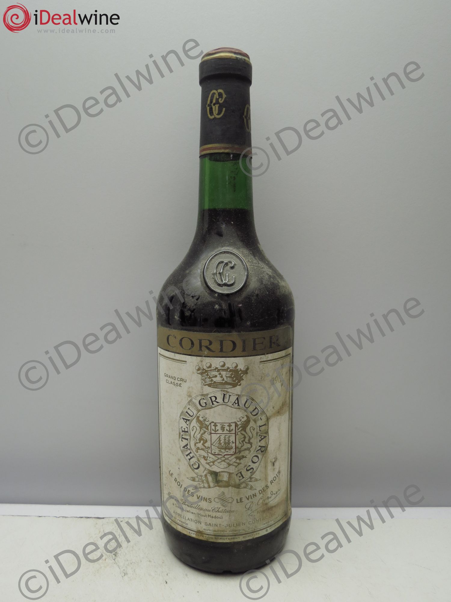 Château Gruaud Larose 2ème Grand Cru Classé (sans prix de réserve/no reserve) 1962 - Posten von 1 Flasche - 0