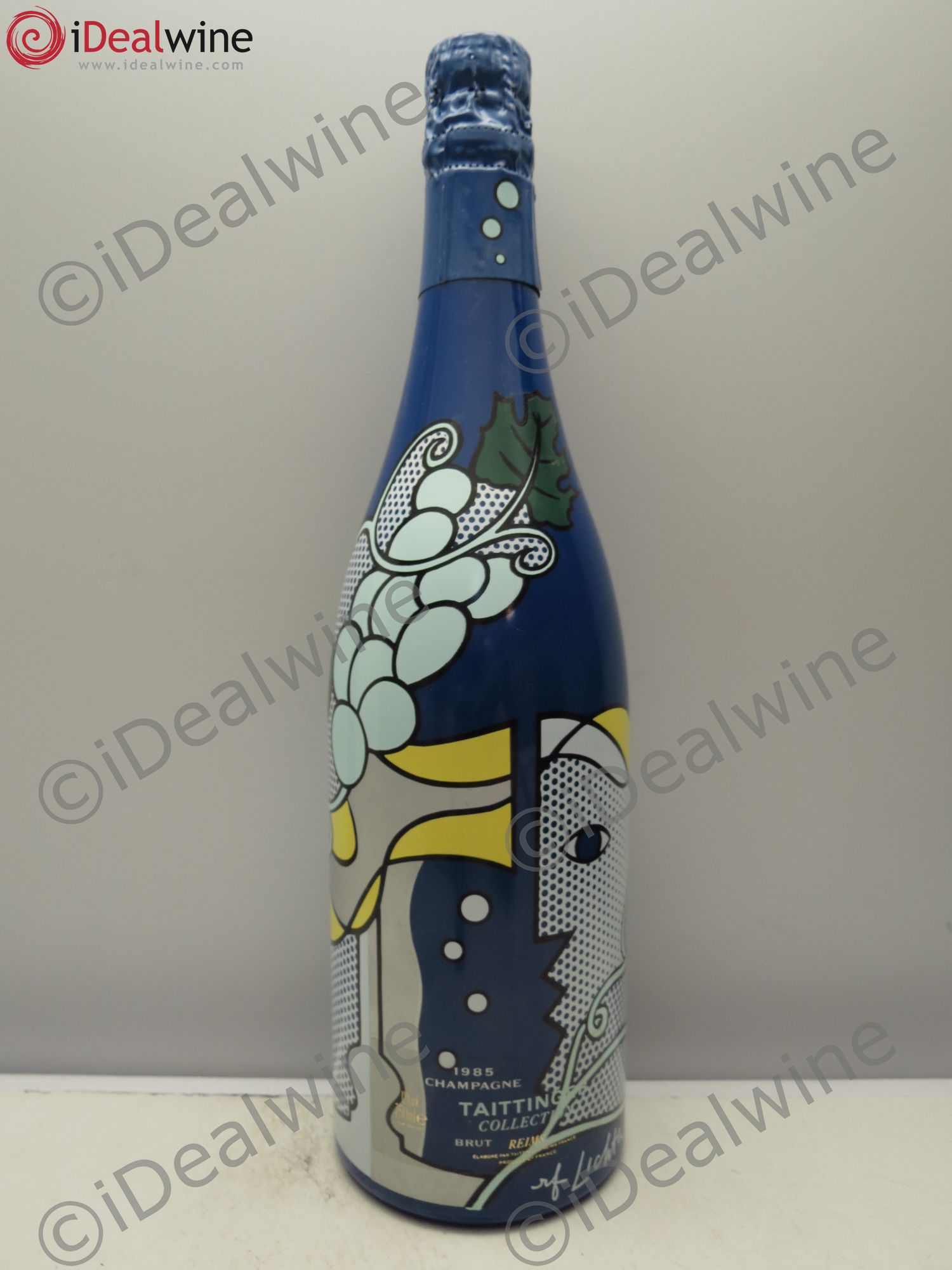 1985 - Collection Lichtenstein Taittinger 1985 - Lot de 1 bouteille - 0
