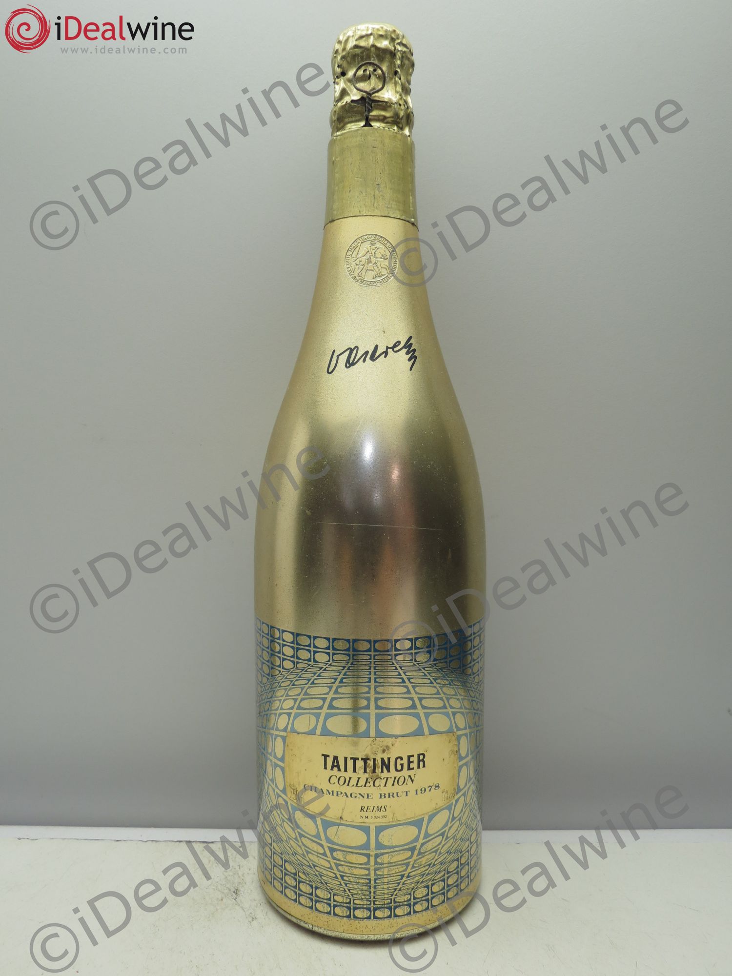 1978 - Collection Vasarely Taittinger 1978 - Lot de 1 bouteille - 0