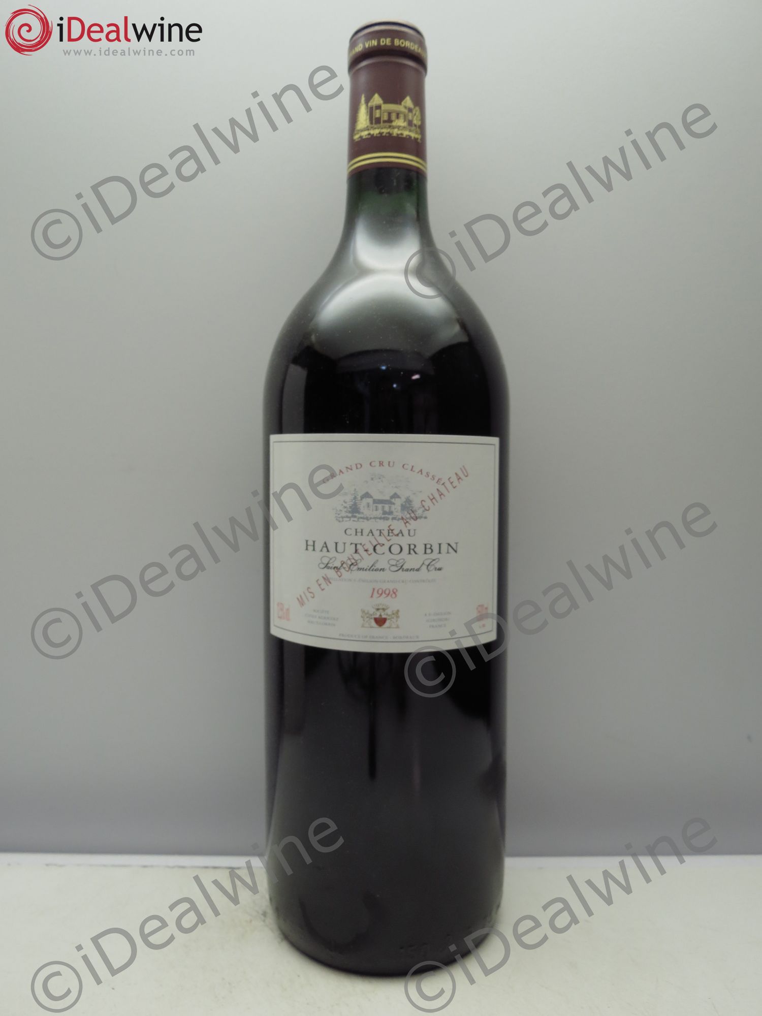 Château Haut Corbin Grand Cru (sans prix de réserve/no reserve) 1998 - Posten von 1 Magnum - 0