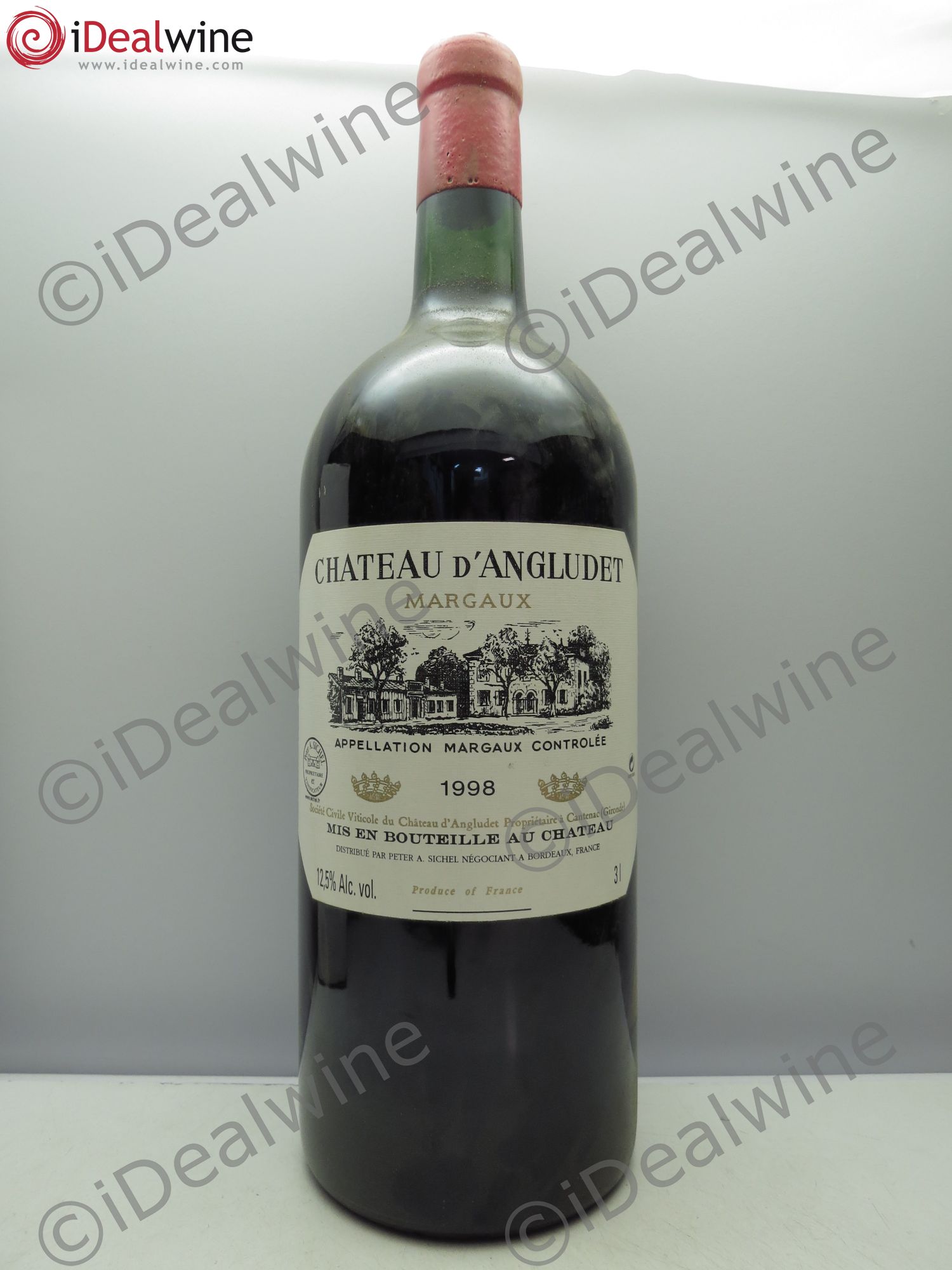 Château d' Angludet Cru Bourgeois 1998 - Lot de 1 double magnum - 0