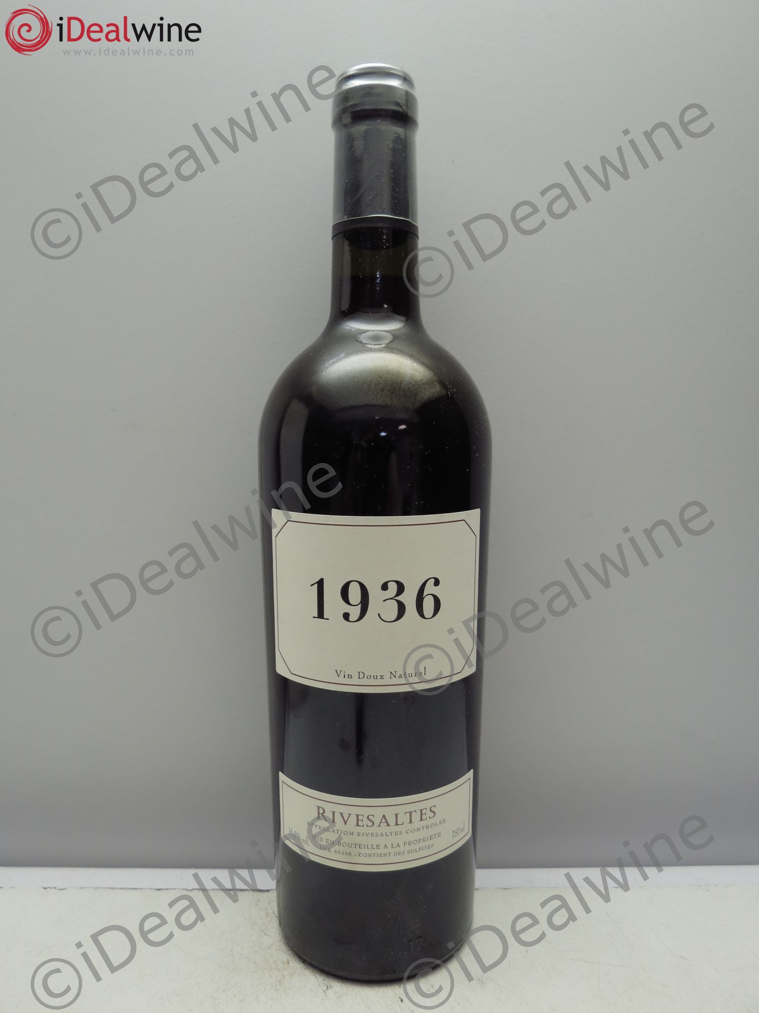 Rivesaltes 1936 - Posten von 1 Flasche - 0
