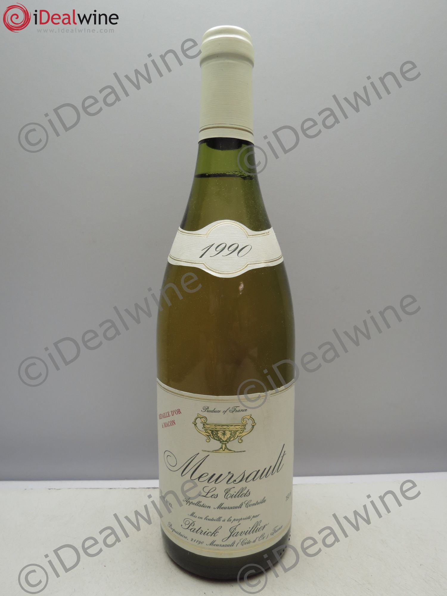 Meursault Les Tillets - P.Javillier(sans prix de réserve/no reserve) 1990 - Posten von 1 Flasche - 0