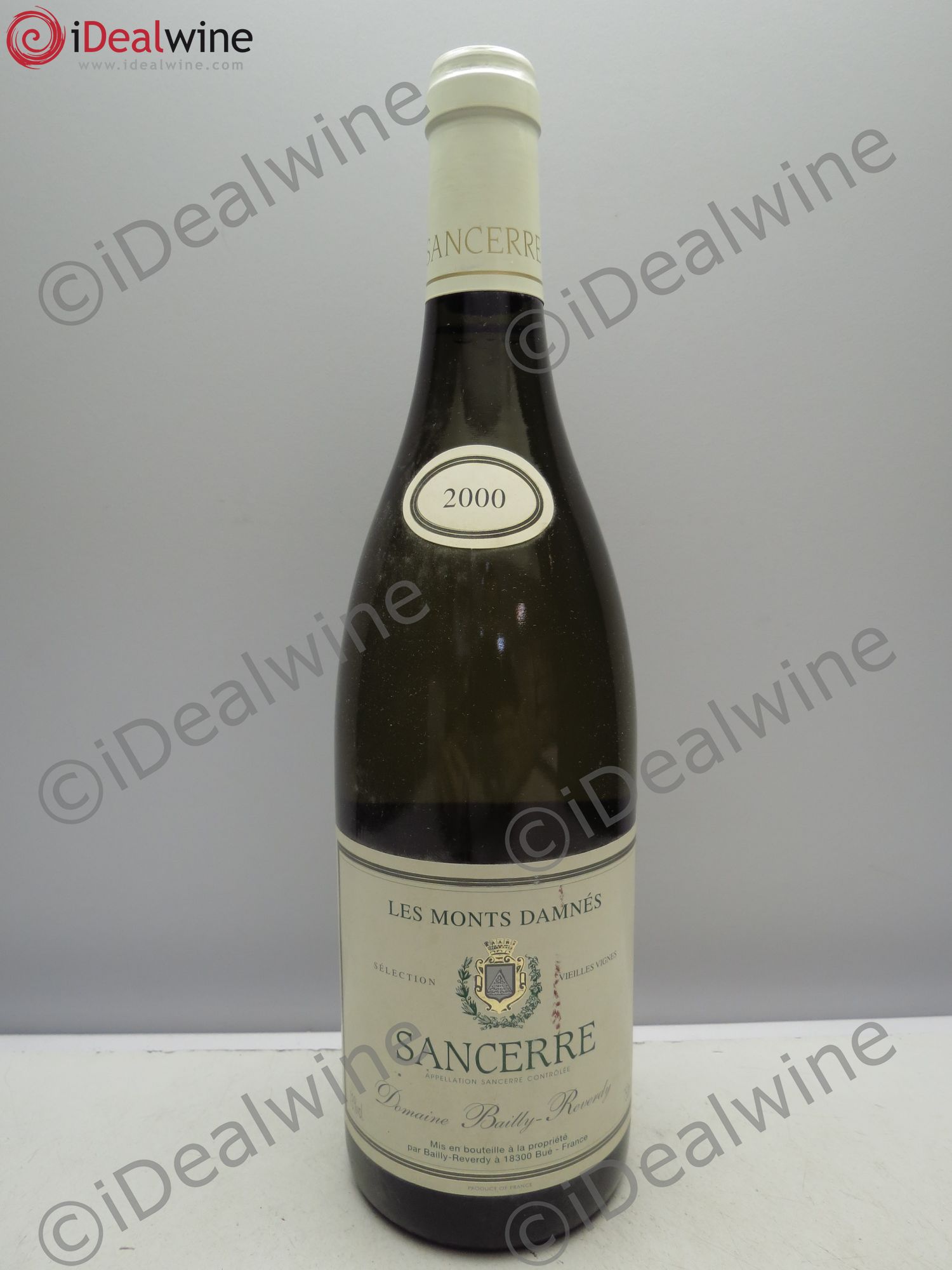 Sancerre Les Monts Damnés Vieilles Vignes Domaine Bailly Reverdy (sans prix de reserve/no reserve) 2000 - Lotto di 6 bottiglie - 0