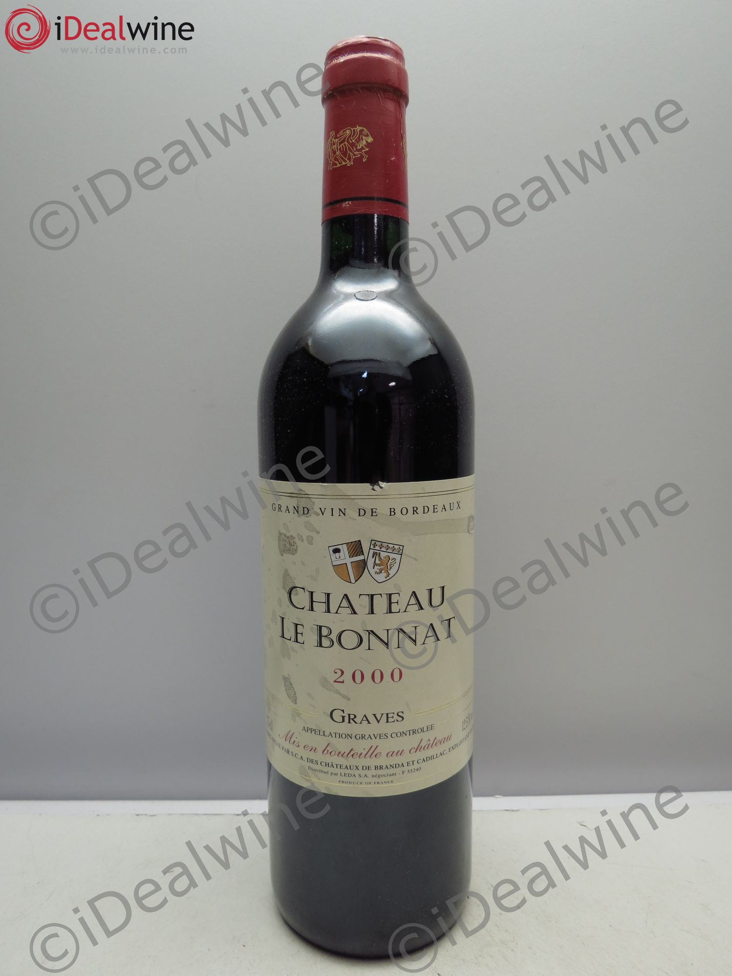 Graves Château Le Bonnat(sans prix de réserve/no reserve) 2000 - Posten von 1 Flasche - 0