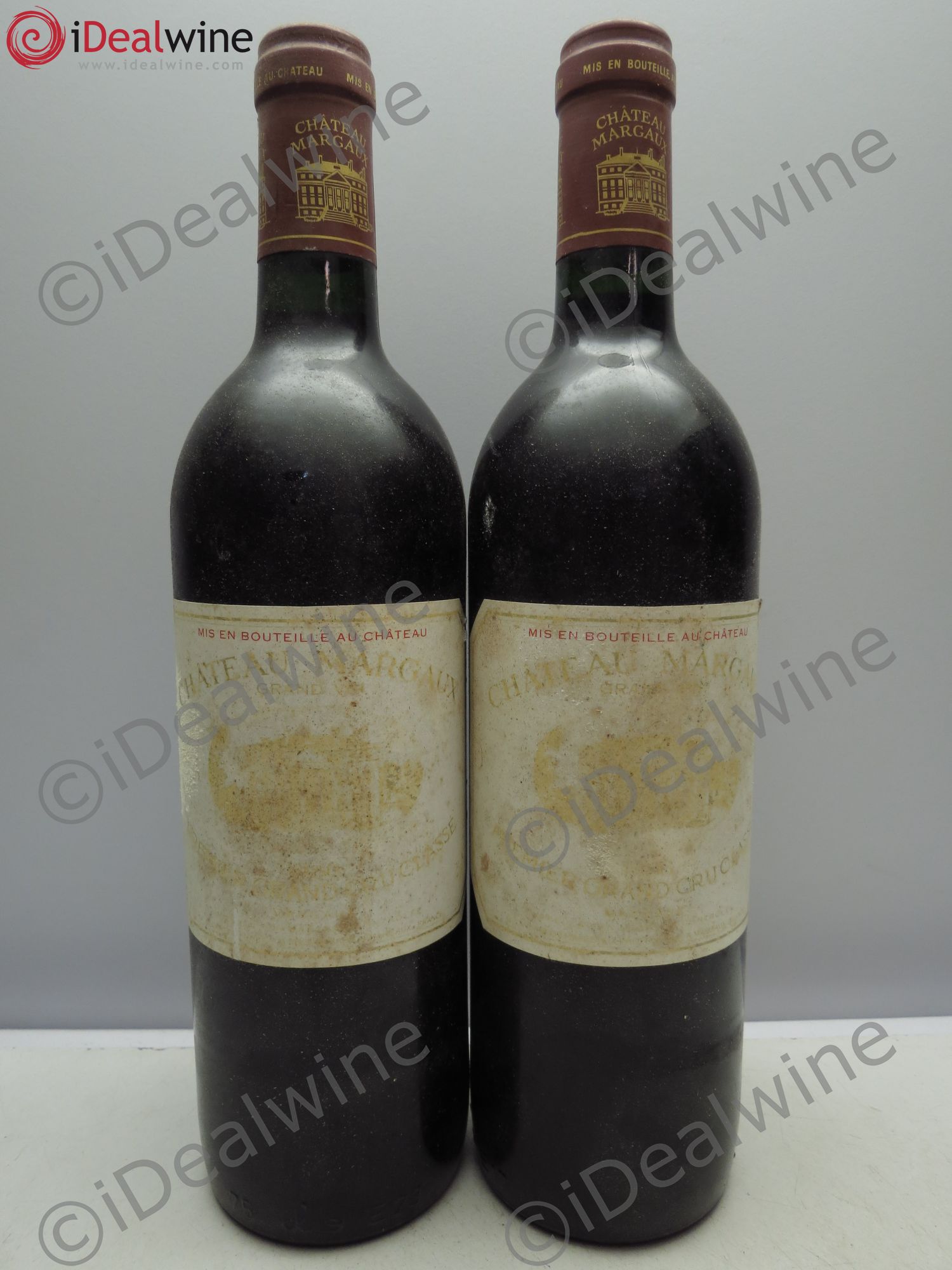 Château Margaux 1er Grand Cru Classé 1986 - Lot de 2 bouteilles - 0