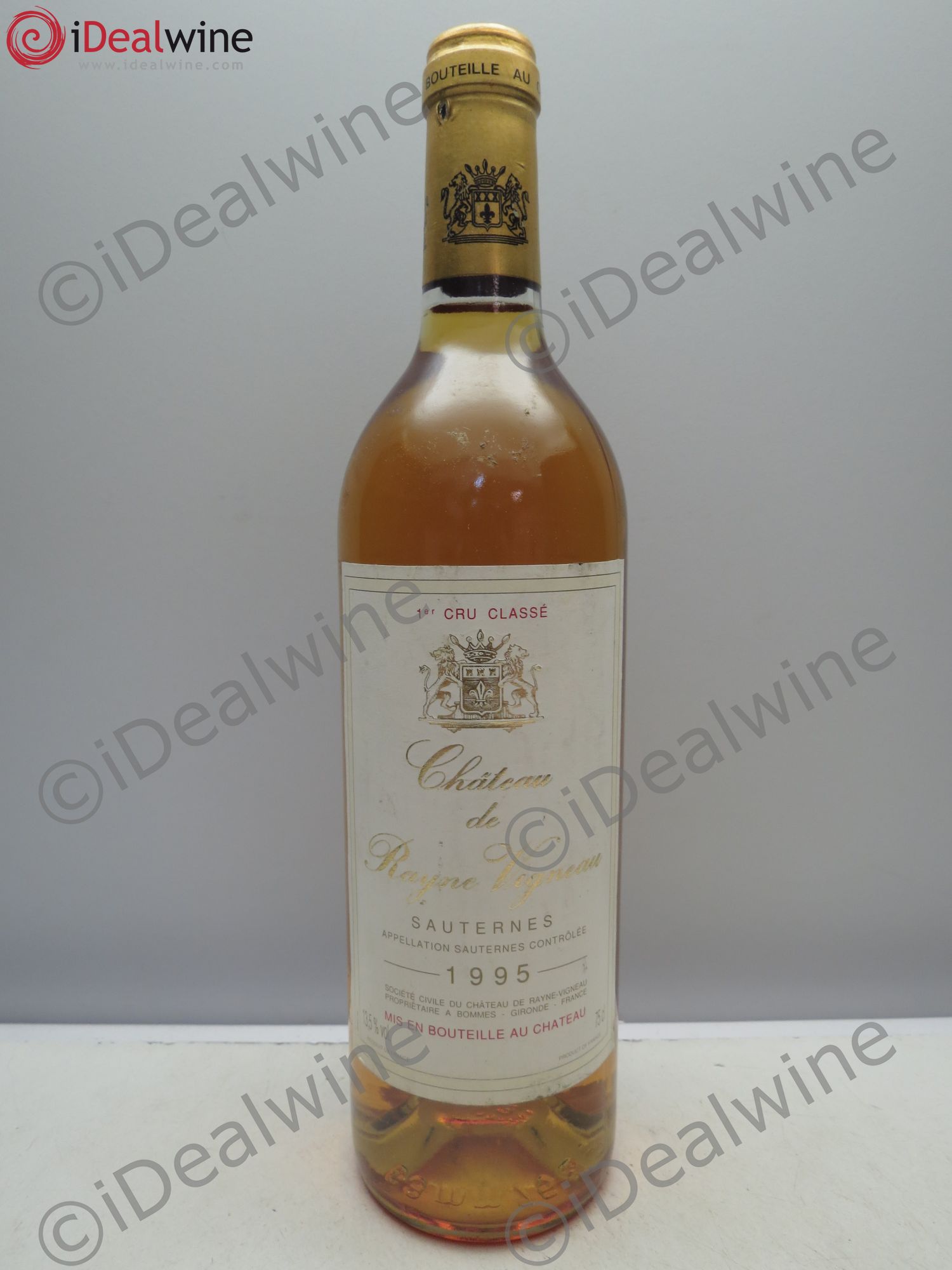 Château de Rayne Vigneau 1er Grand Cru Classé (sans prix de réserve/no reserve) 1995 - Lotto di 1 bottiglia - 0