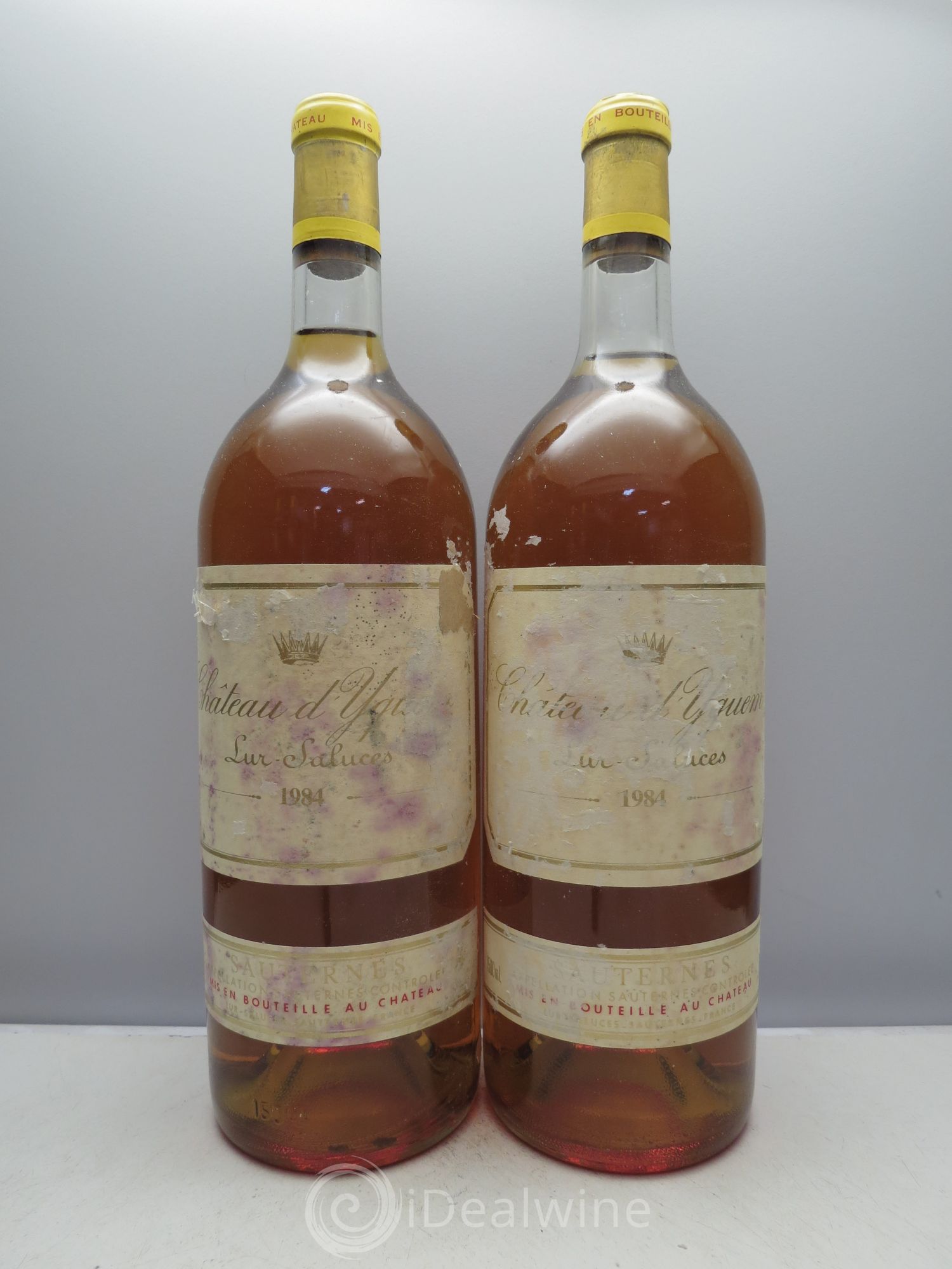 Château d' Yquem 1er Cru Classé Supérieur (CBO sans Couvercle) 1984 - Lotto di 6 magnum - 2