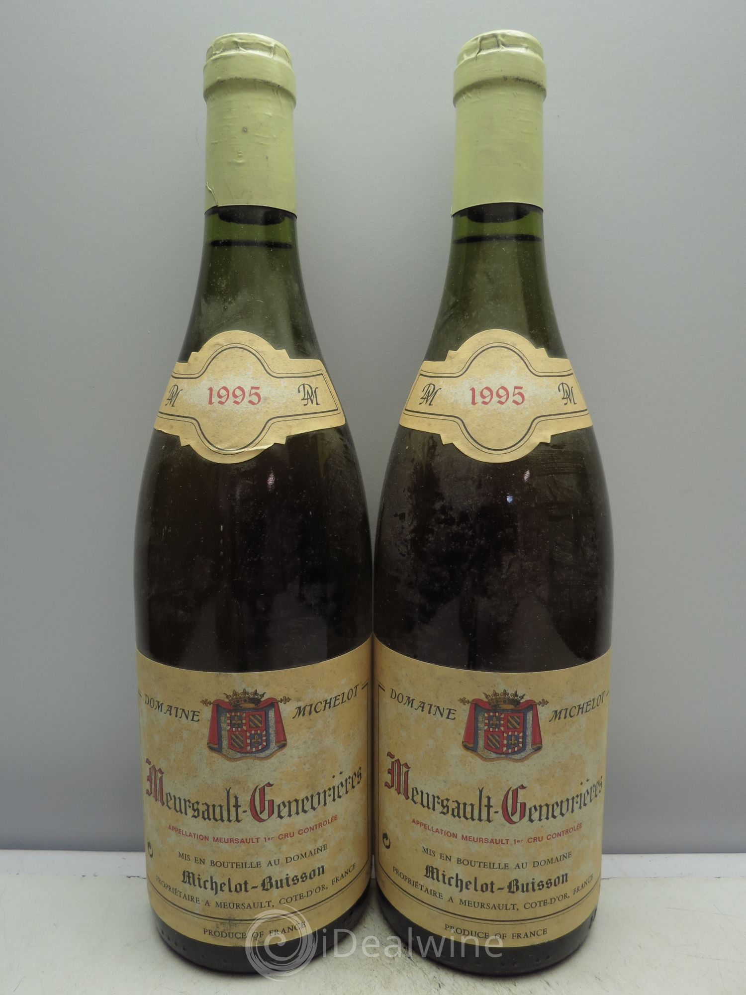 Meursault 1er Cru Michelot-Buisson (sans prix de reserve/no reserve) 1995 - Posten von 2 Flaschen - 0