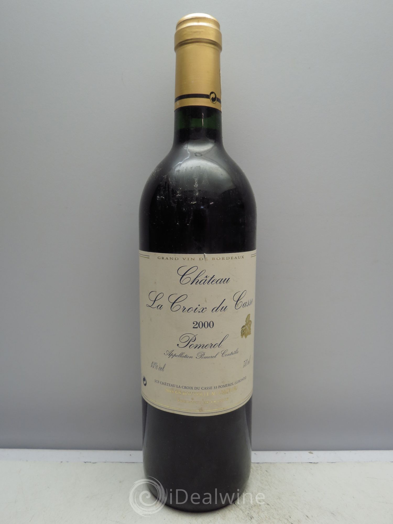 Château la Croix du Casse 2000 - Lot de 6 bouteilles - 0