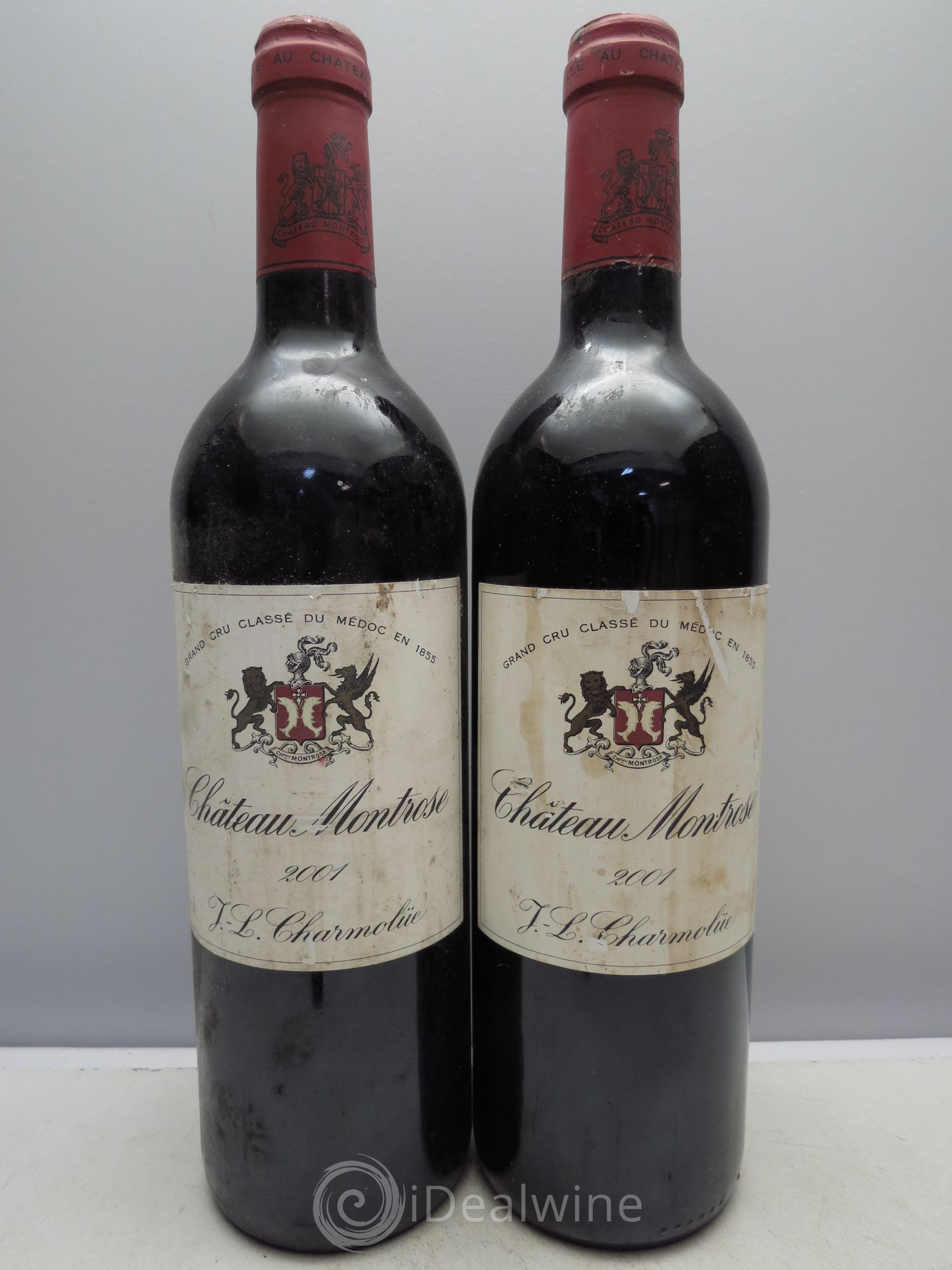 Château Montrose 2ème Grand Cru Classé 2001 - Lot de 2 bouteilles - 0