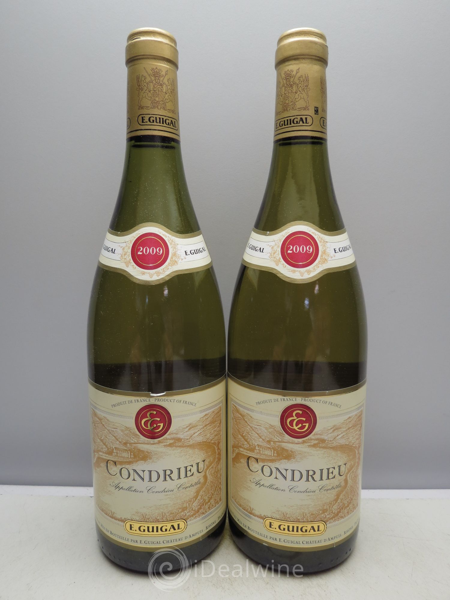 Condrieu Guigal (sans prix de reserve/no reserve) 2009 - Posten von 2 Flaschen - 0