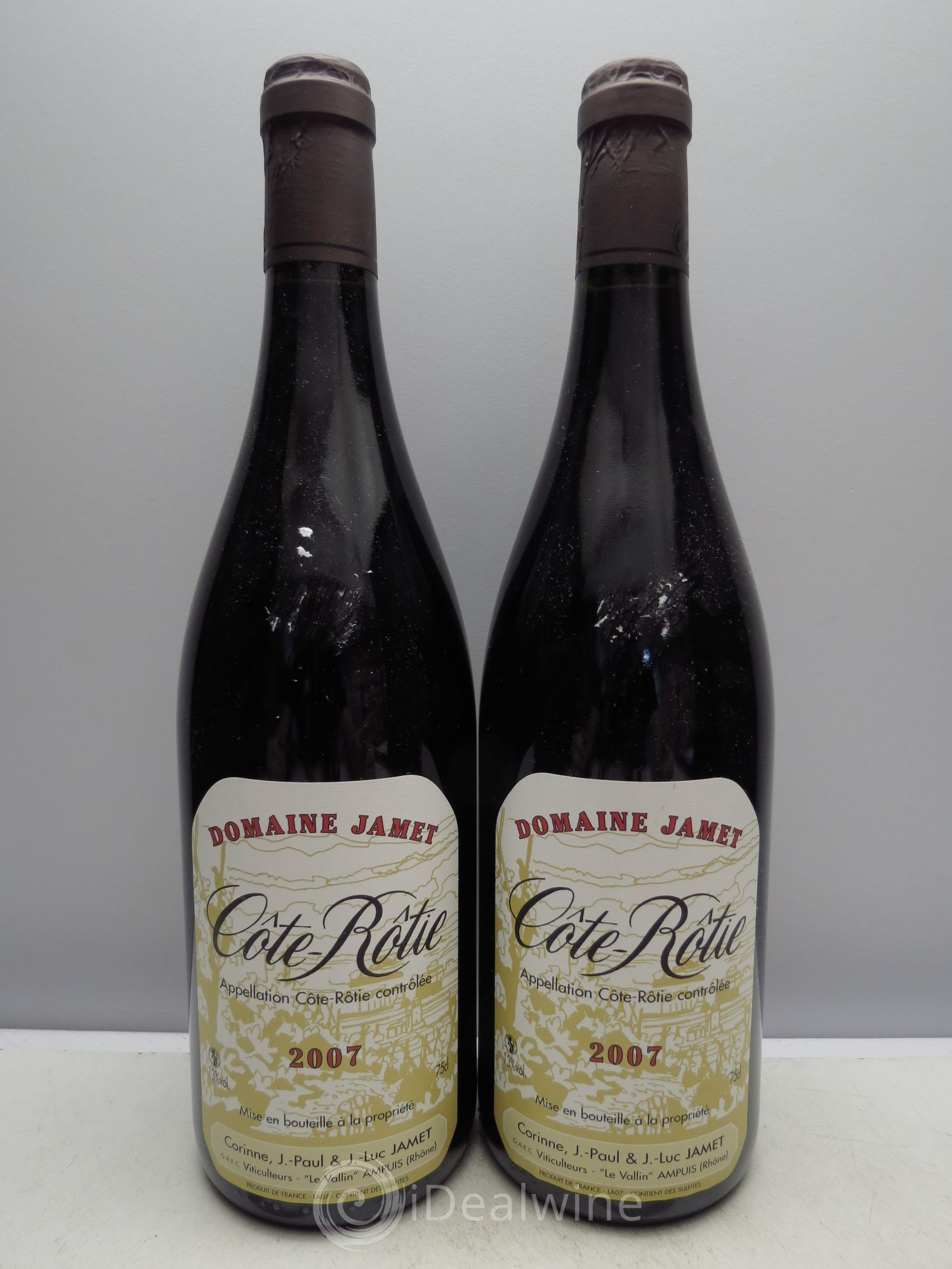 Côte-Rôtie Jamet (Domaine) 2007 - Lot de 2 bouteilles - 0