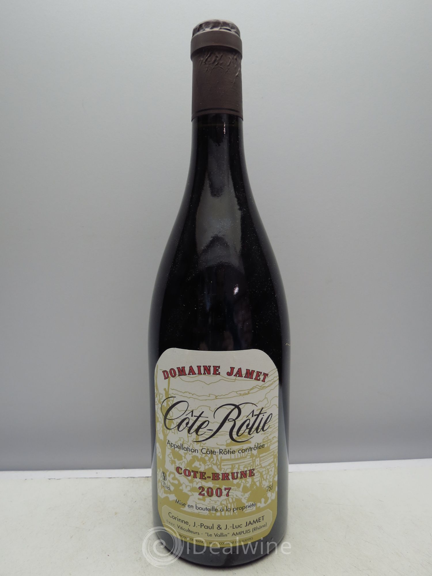 Côte-Rôtie Côte Brune Jamet (Domaine) 2007 - Lot de 1 bouteille - 0
