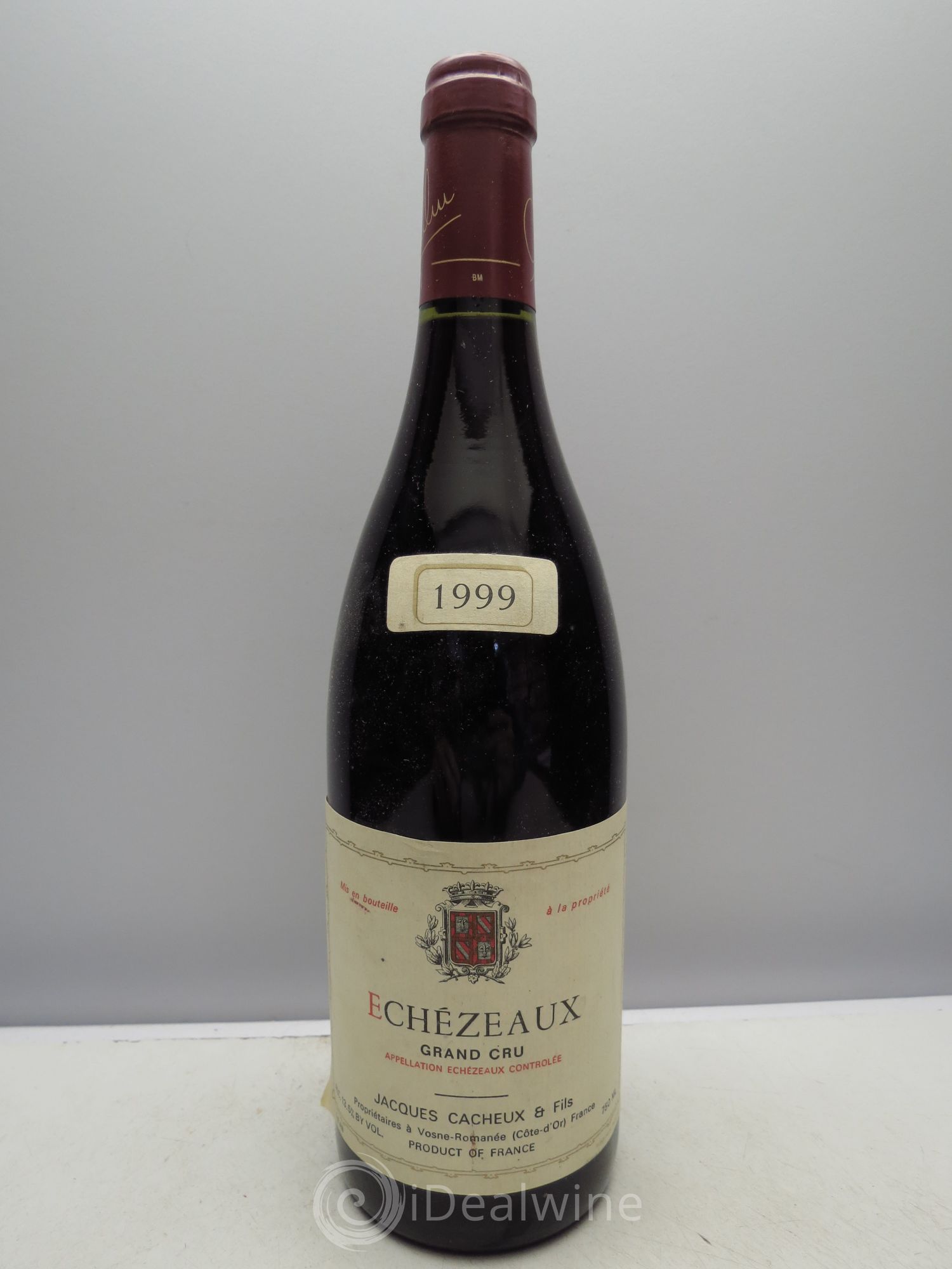 Echezeaux Grand Cru Cacheux & Fils (sans prix de reserve/no reserve) 1999 - Posten von 1 Flasche - 0