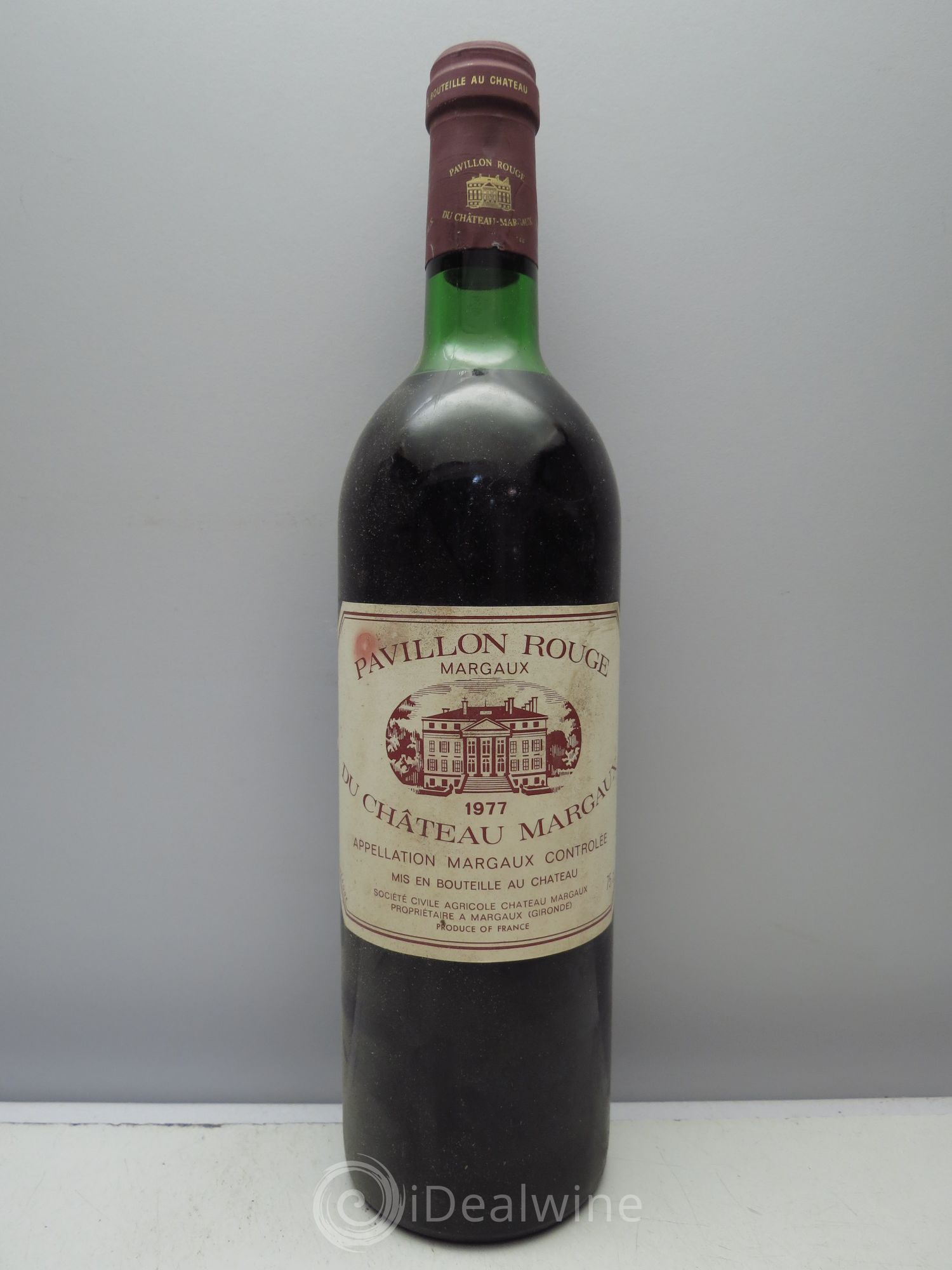 Pavillon Rouge du Château Margaux Second Vin (sans prix de réserve / no reserve) 1977 - Posten von 1 Flasche - 0