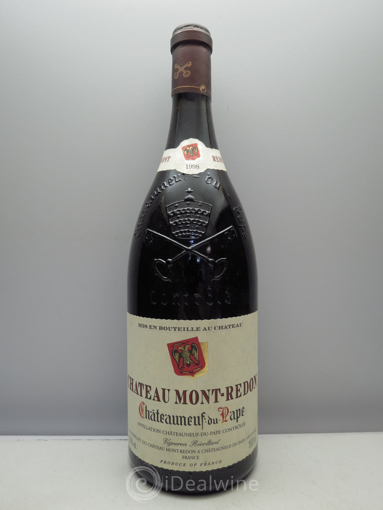 Châteauneuf-du-Pape Château Mont-Redon Famille Abeille-Fabre (sans prix de reserve/no reserve) 1998 - Posten von 1 Magnum - 0