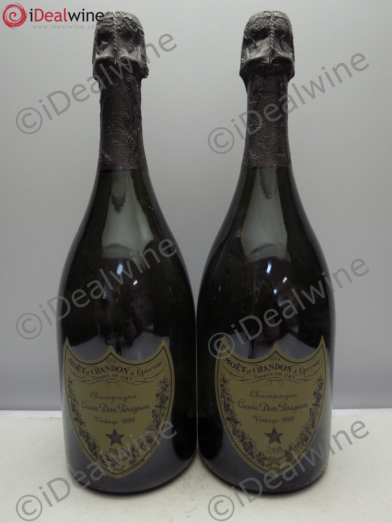 Brut Dom Pérignon 1992 - Lot de 2 bouteilles - 0