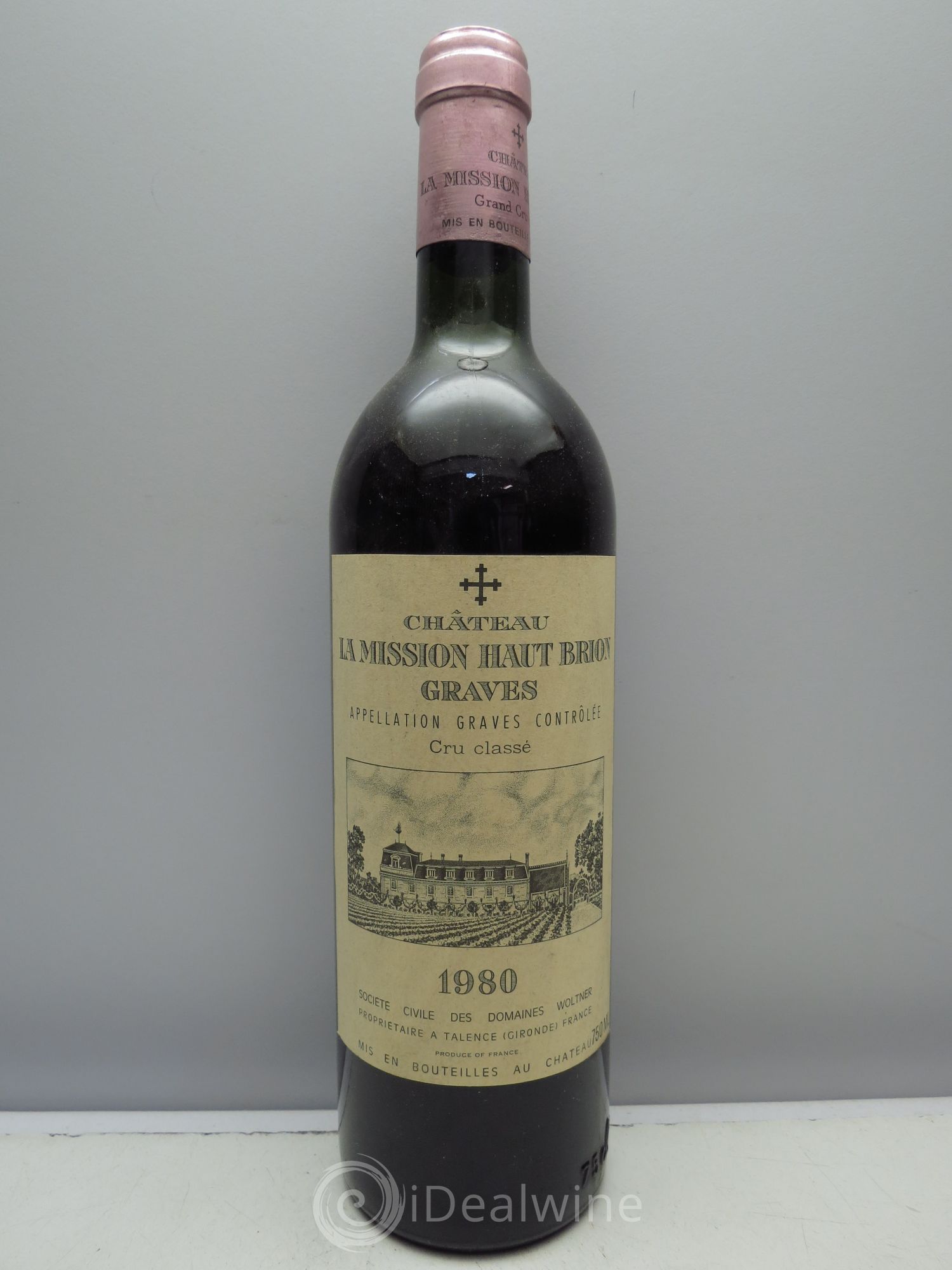 Château la Mission Haut-Brion Cru Classé de Graves (sans prix de reserve/no reserve) 1980 - Lotto di 1 bottiglia - 0