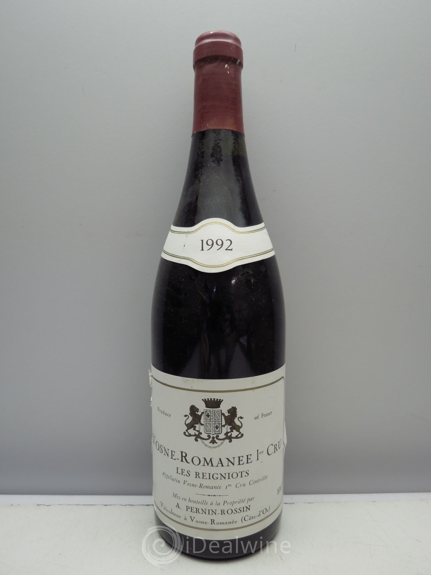 Vosne-Romanée 1er Cru A.Pernin-Rossin (sans prix de réserve / no reserve) 1992 - Posten von 1 Flasche - 0