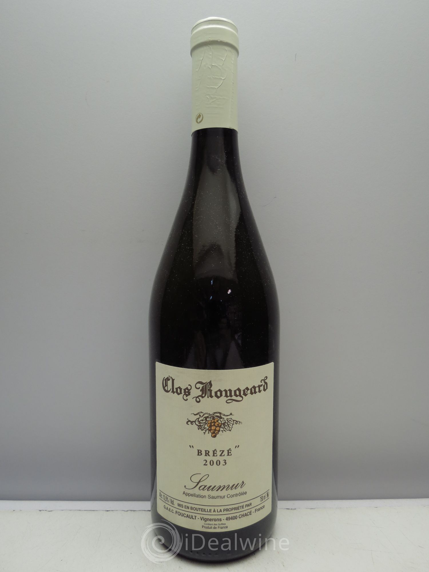 Saumur Brézé Clos Rougeard (sans prix de reserve/no reserve) 2003 - Posten von 1 Flasche - 0